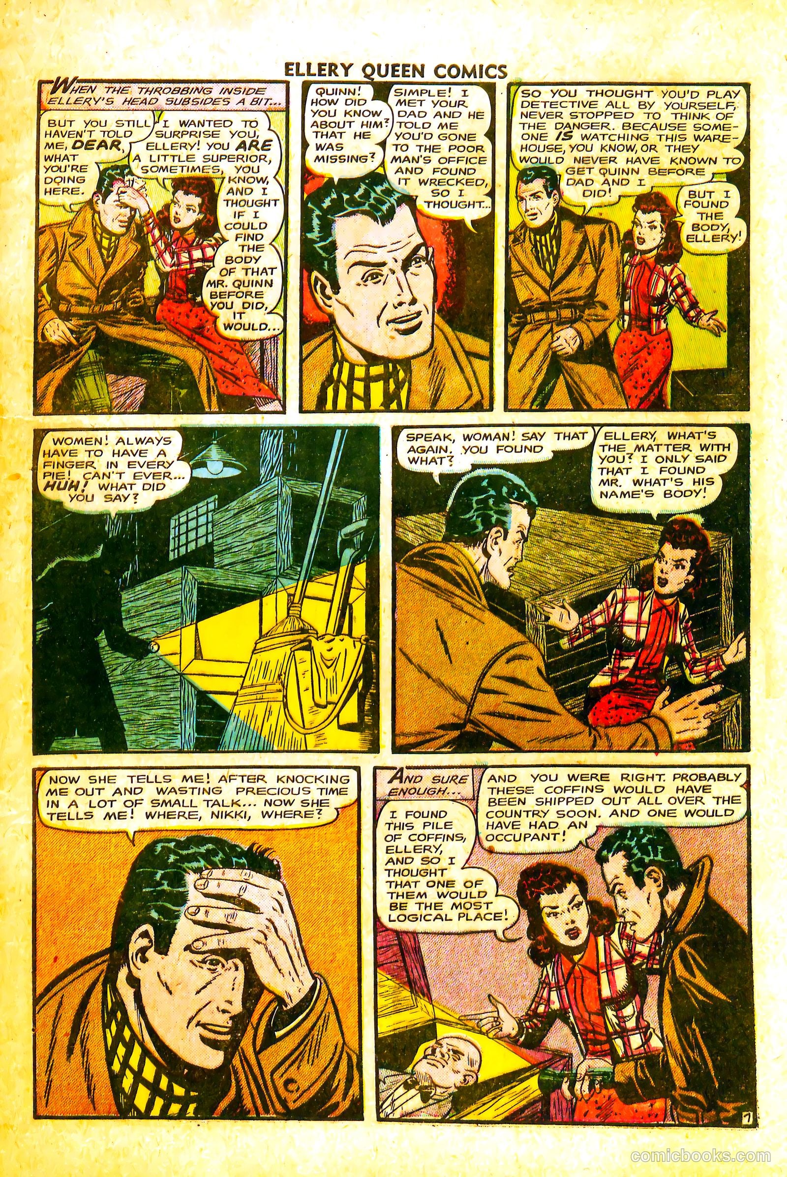 Ellery Queen #3 (1949) — page 9 of 36