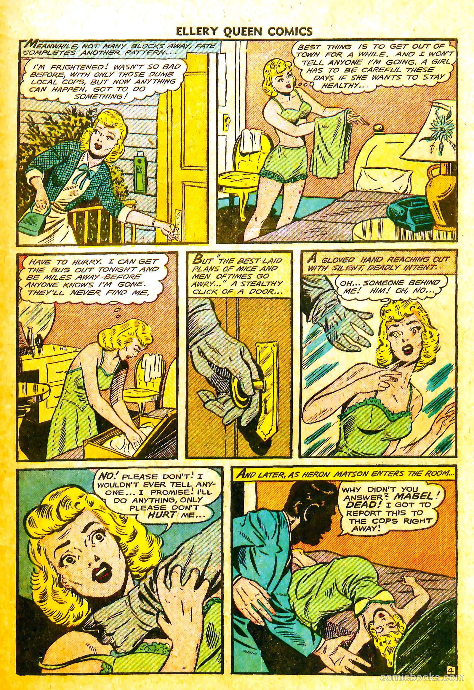Ellery Queen #3 (1949) — page 31 of 36