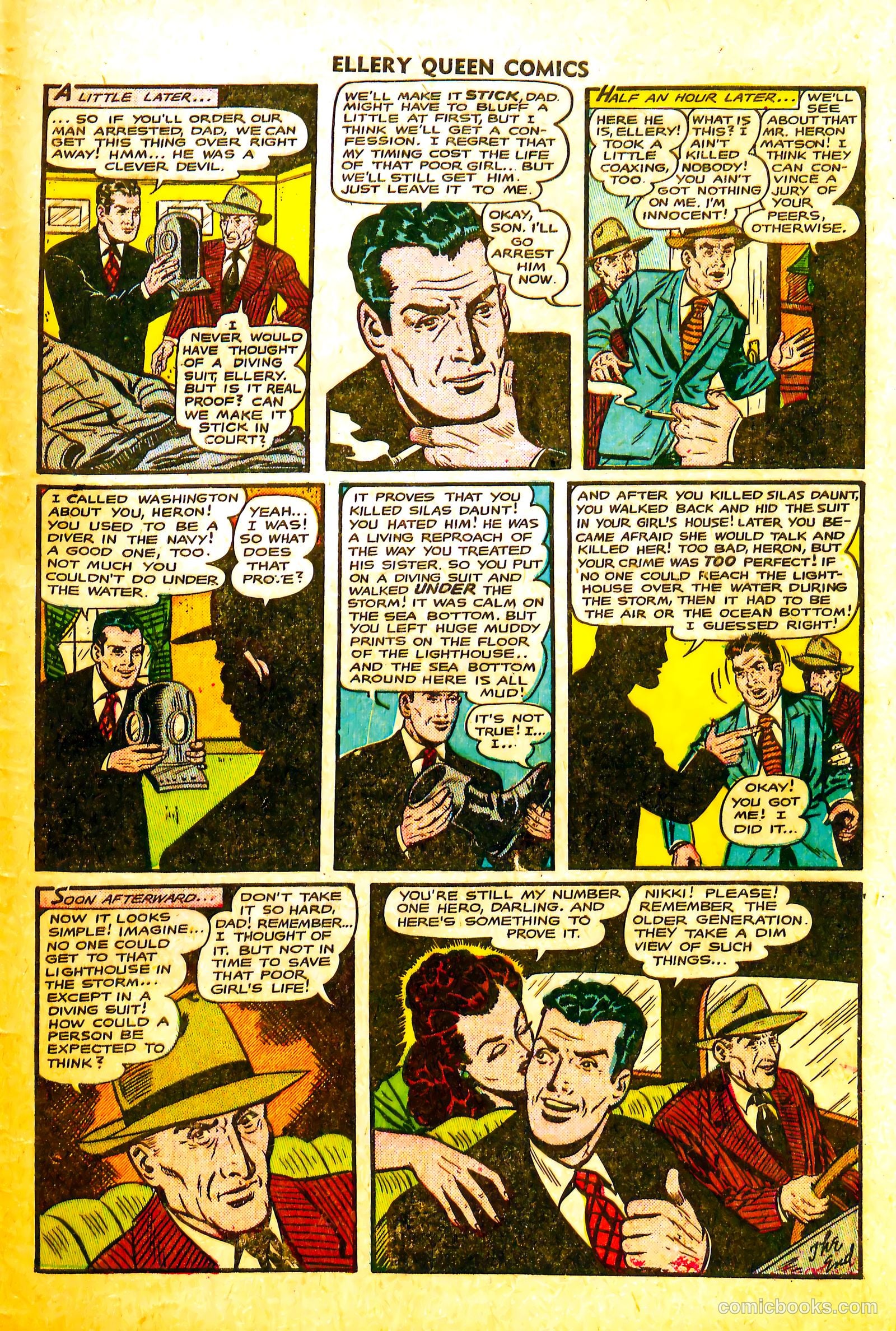 Ellery Queen #3 (1949) — page 33 of 36
