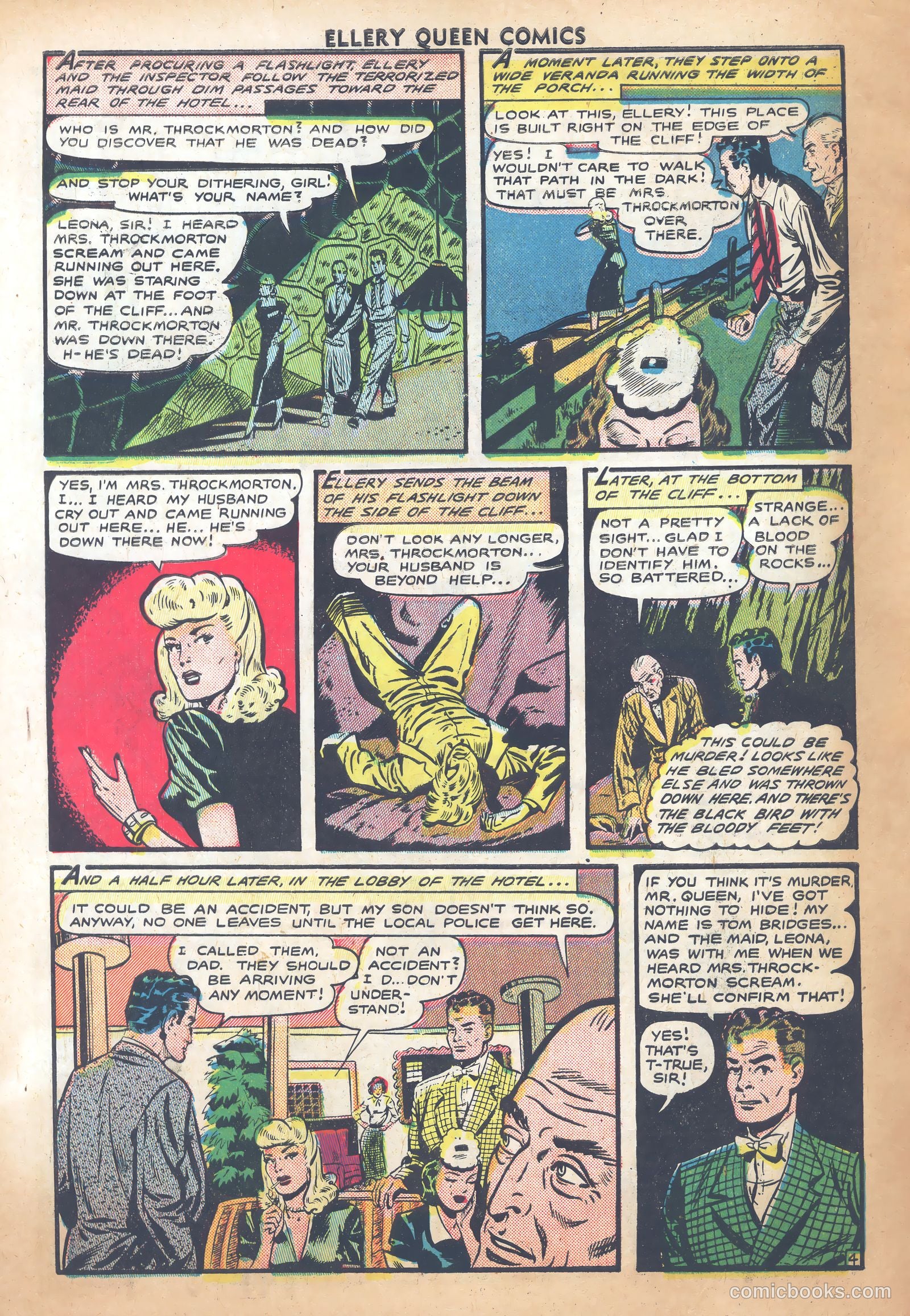 Ellery Queen #4 (1949) — page 6 of 36