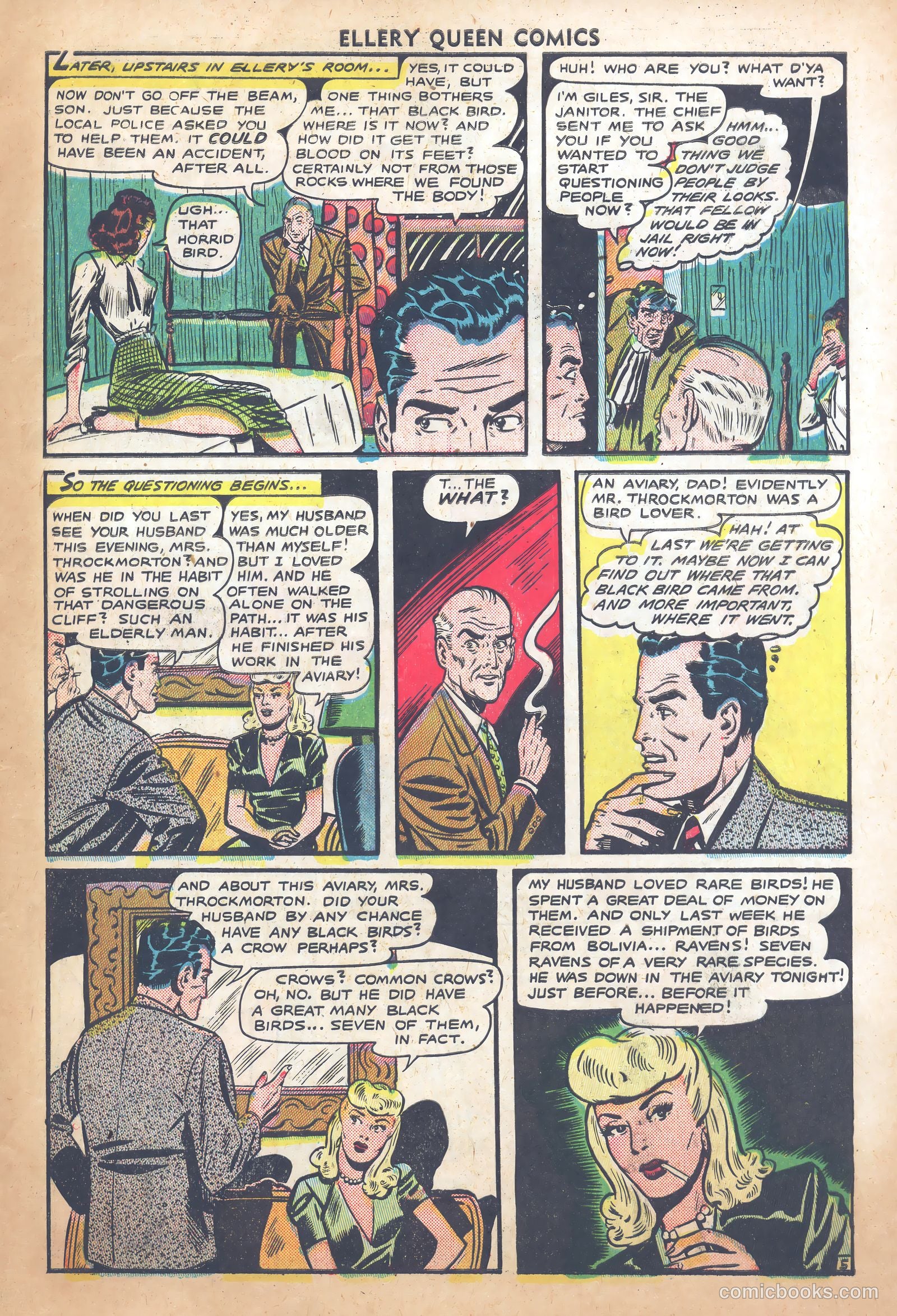 Ellery Queen #4 (1949) — page 7 of 36