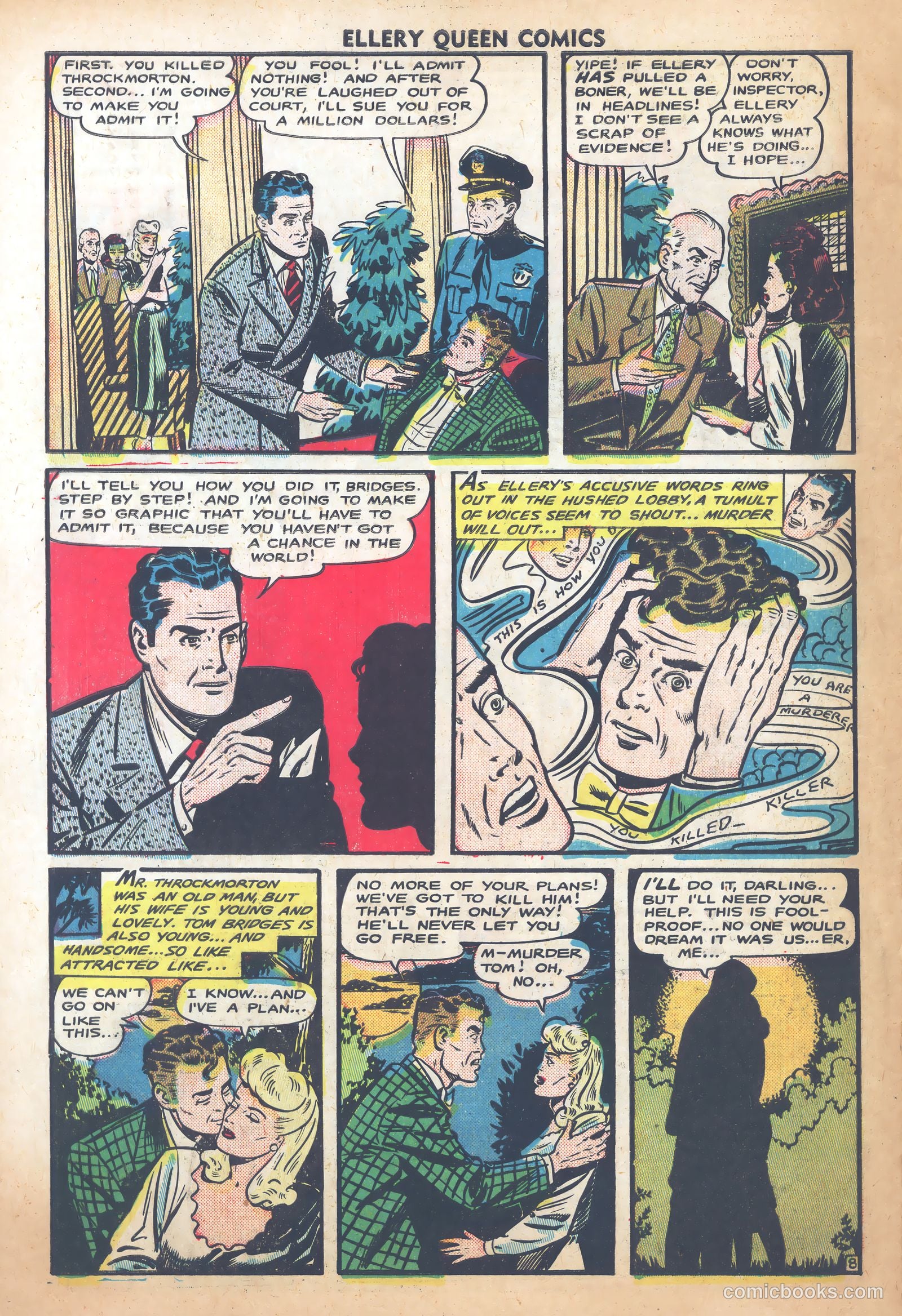 Ellery Queen #4 (1949) — page 10 of 36