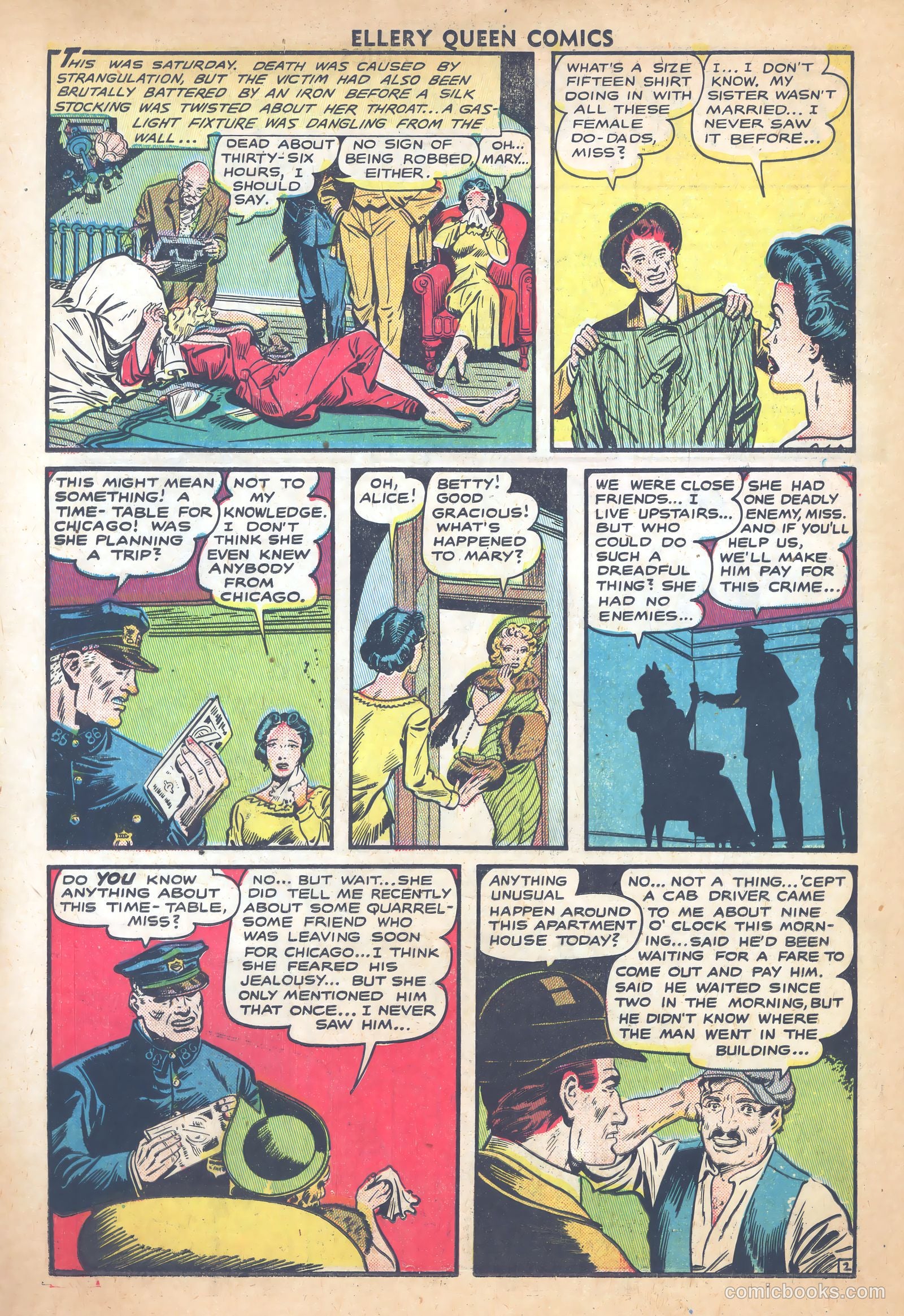 Ellery Queen #4 (1949) — page 22 of 36