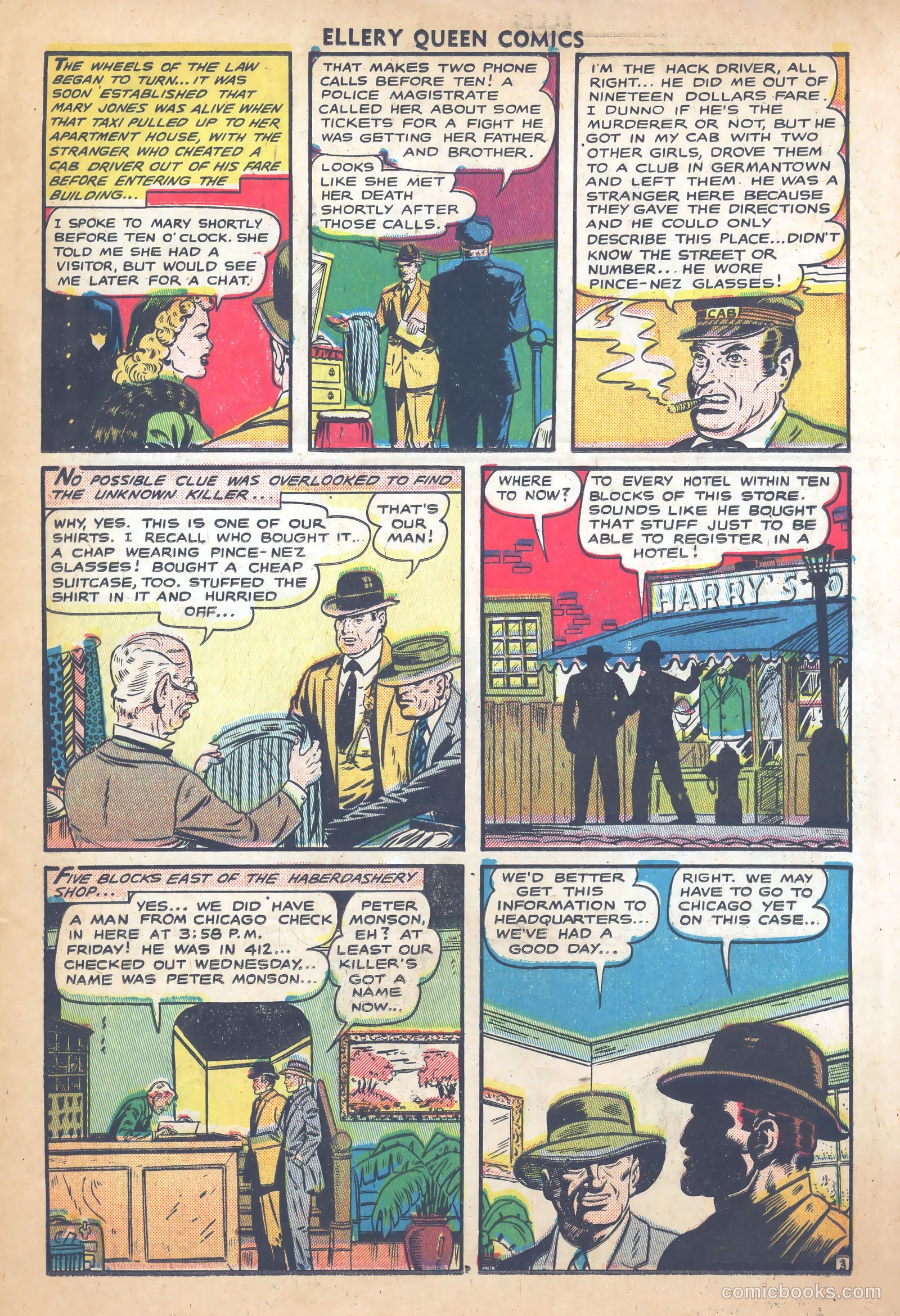 Ellery Queen #4 (1949) — page 23 of 36