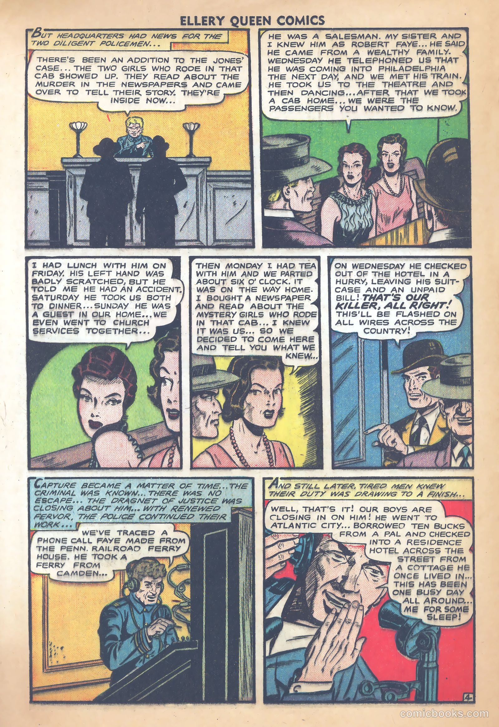 Ellery Queen #4 (1949) — page 24 of 36