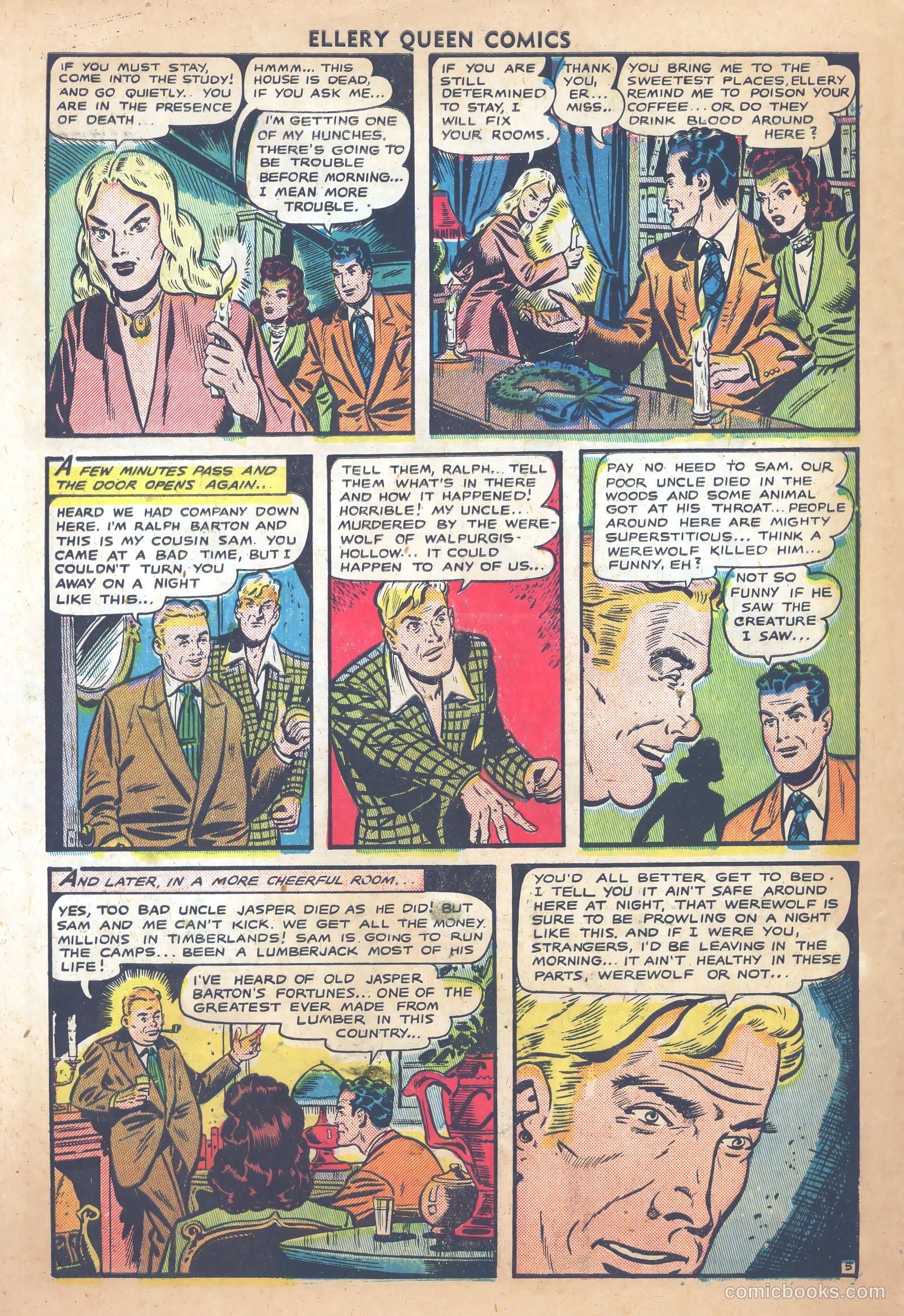 Ellery Queen #4 (1949) — page 30 of 36