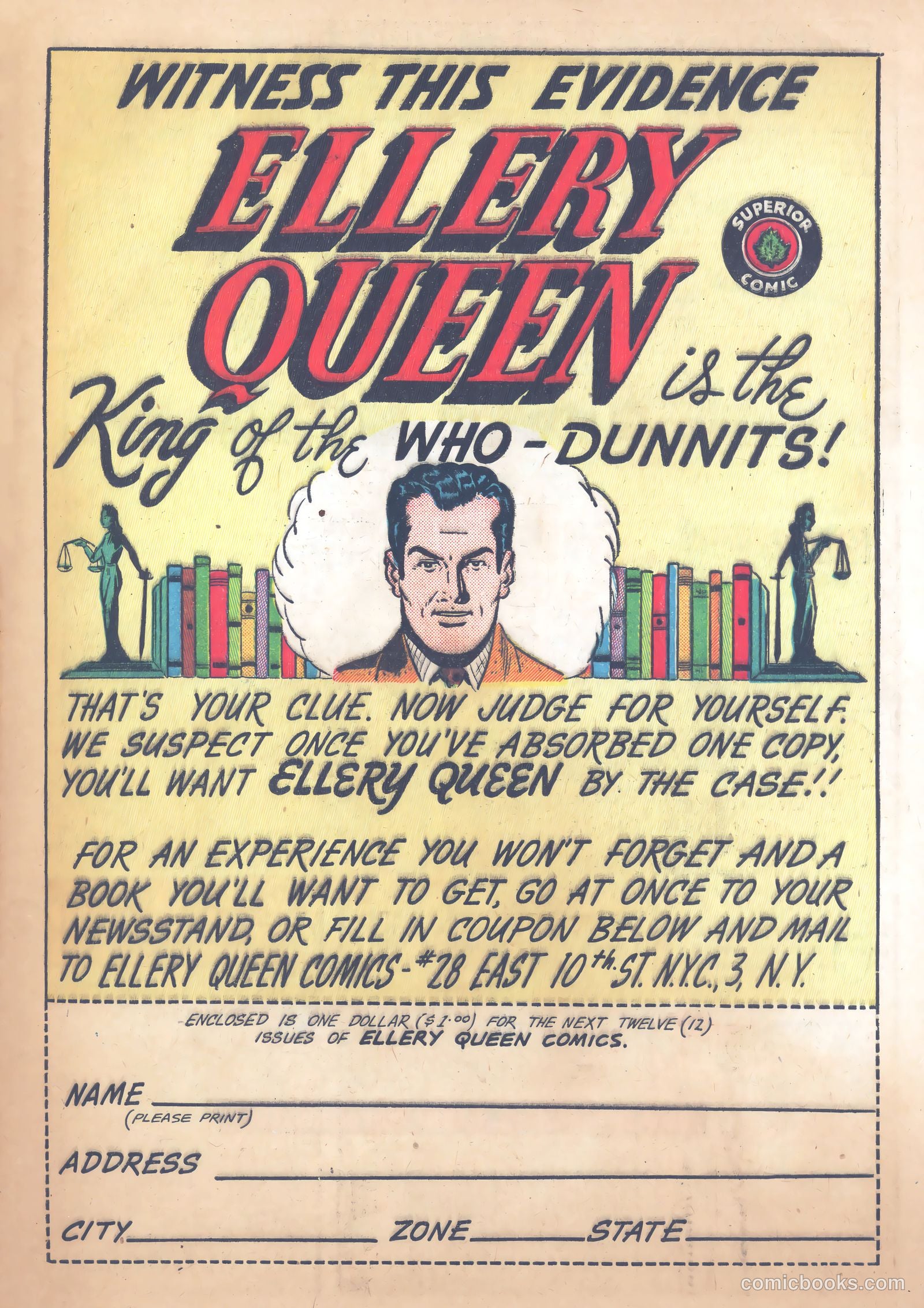Ellery Queen #4 (1949) — page 33 of 36