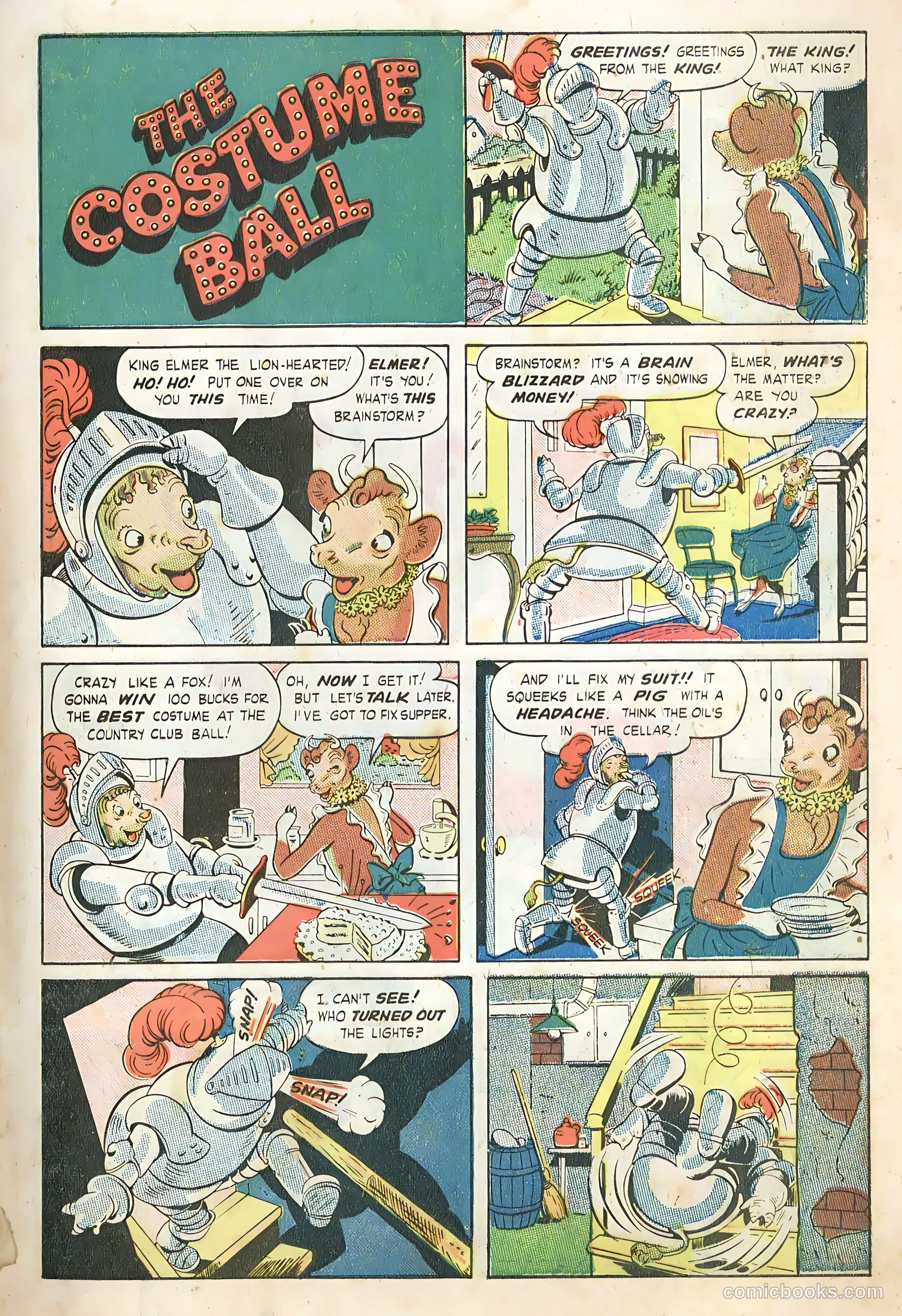 Elsie the Cow Comics #1 (1949) — page 3 of 36