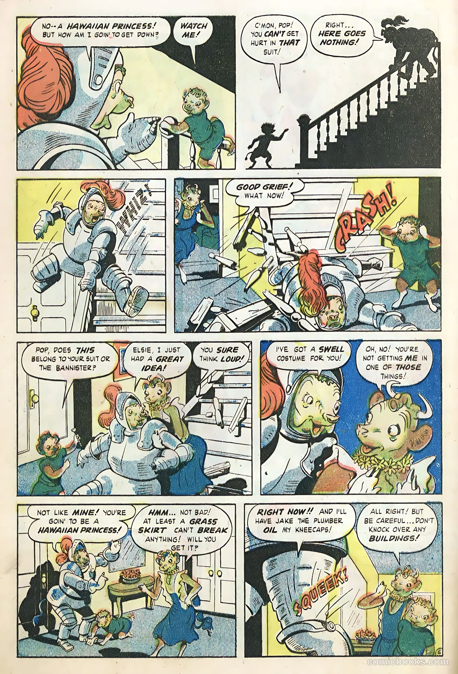 Elsie the Cow Comics #1 (1949) — page 8 of 36