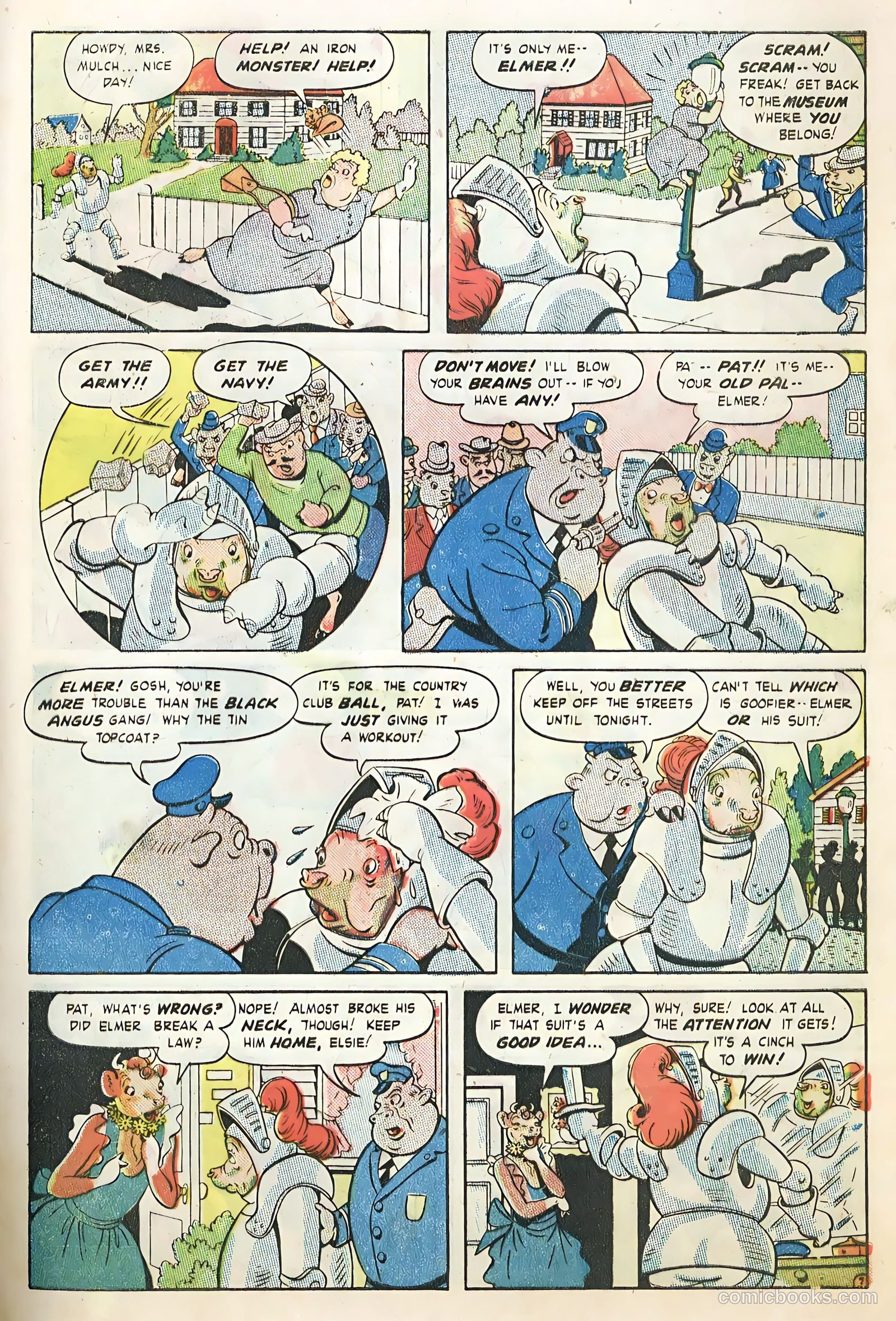 Elsie the Cow Comics #1 (1949) — page 9 of 36