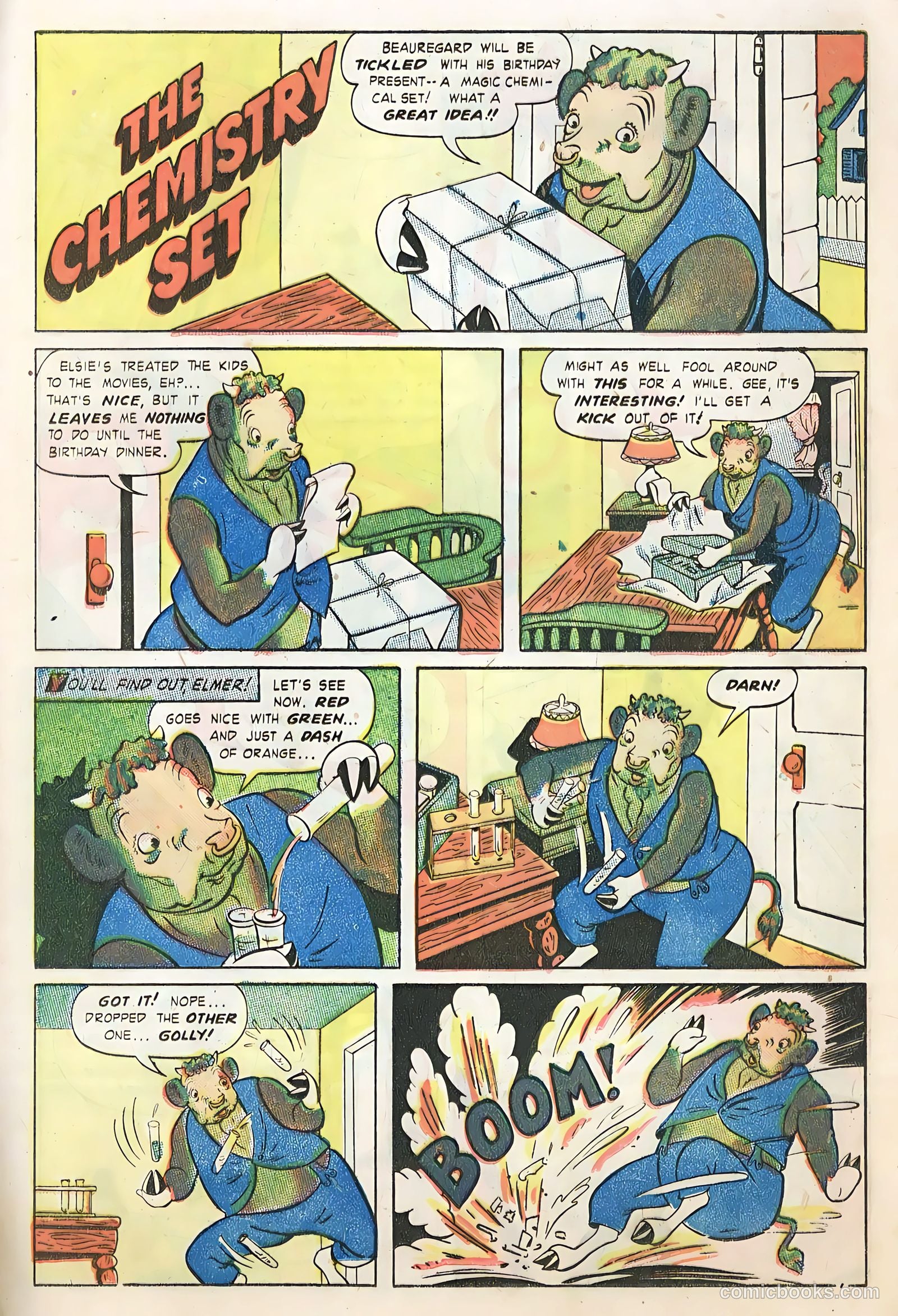 Elsie the Cow Comics #1 (1949) — page 13 of 36