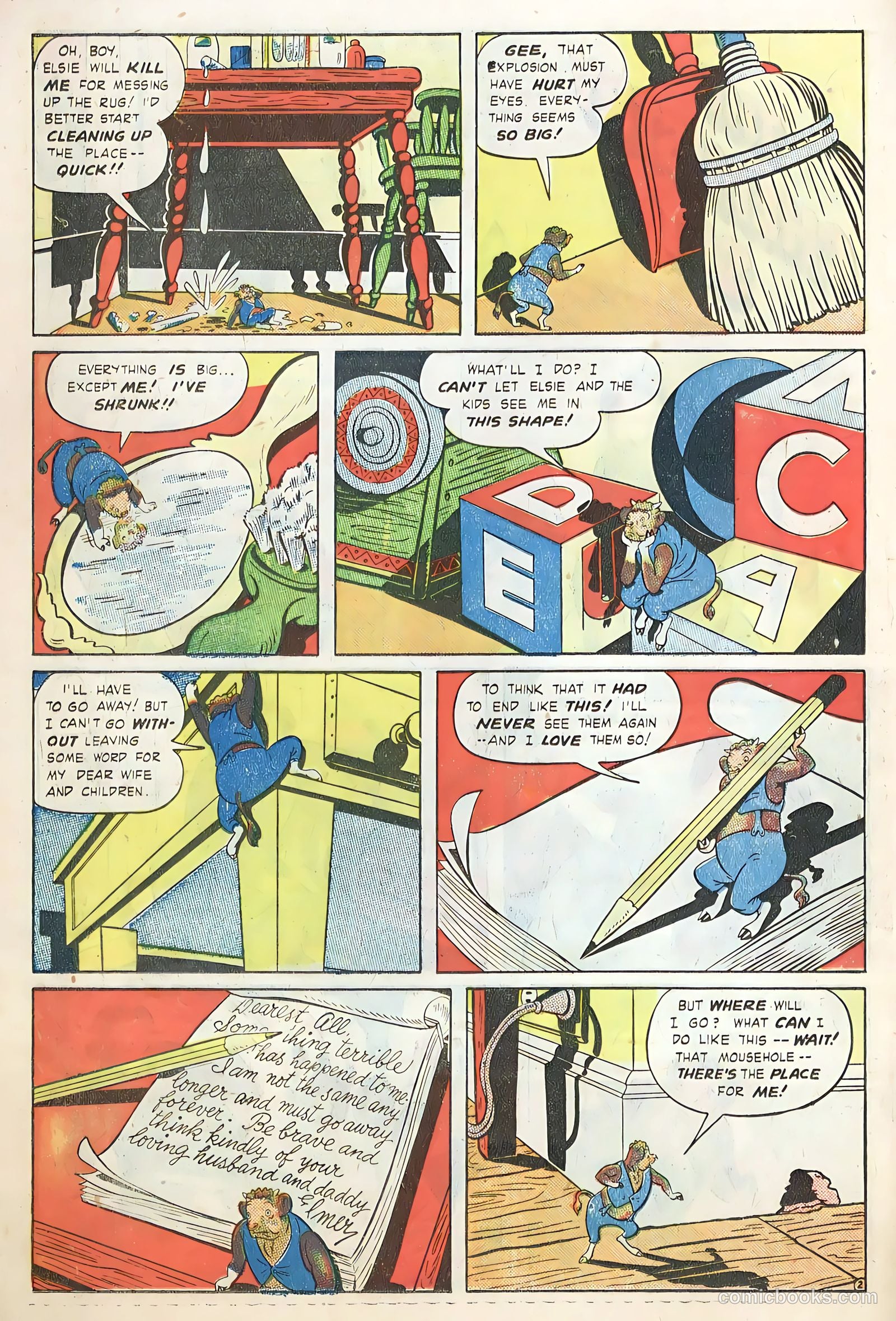 Elsie the Cow Comics #1 (1949) — page 14 of 36