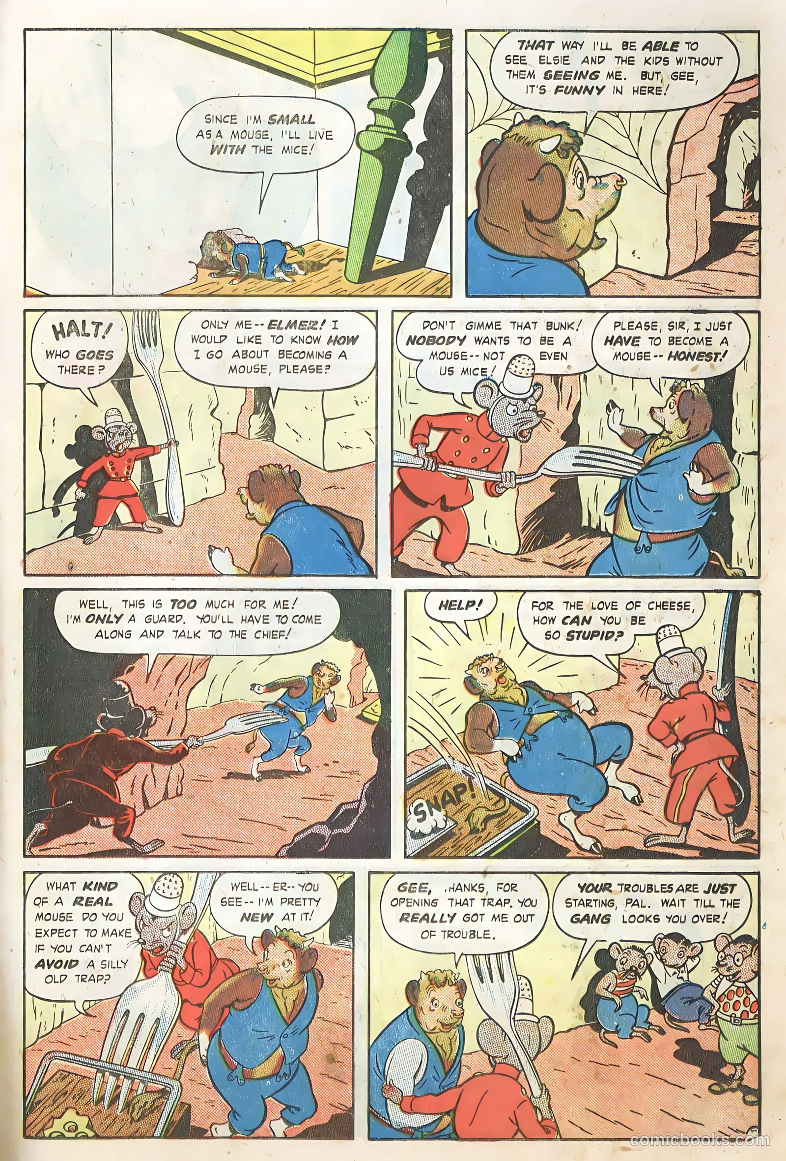 Elsie the Cow Comics #1 (1949) — page 15 of 36