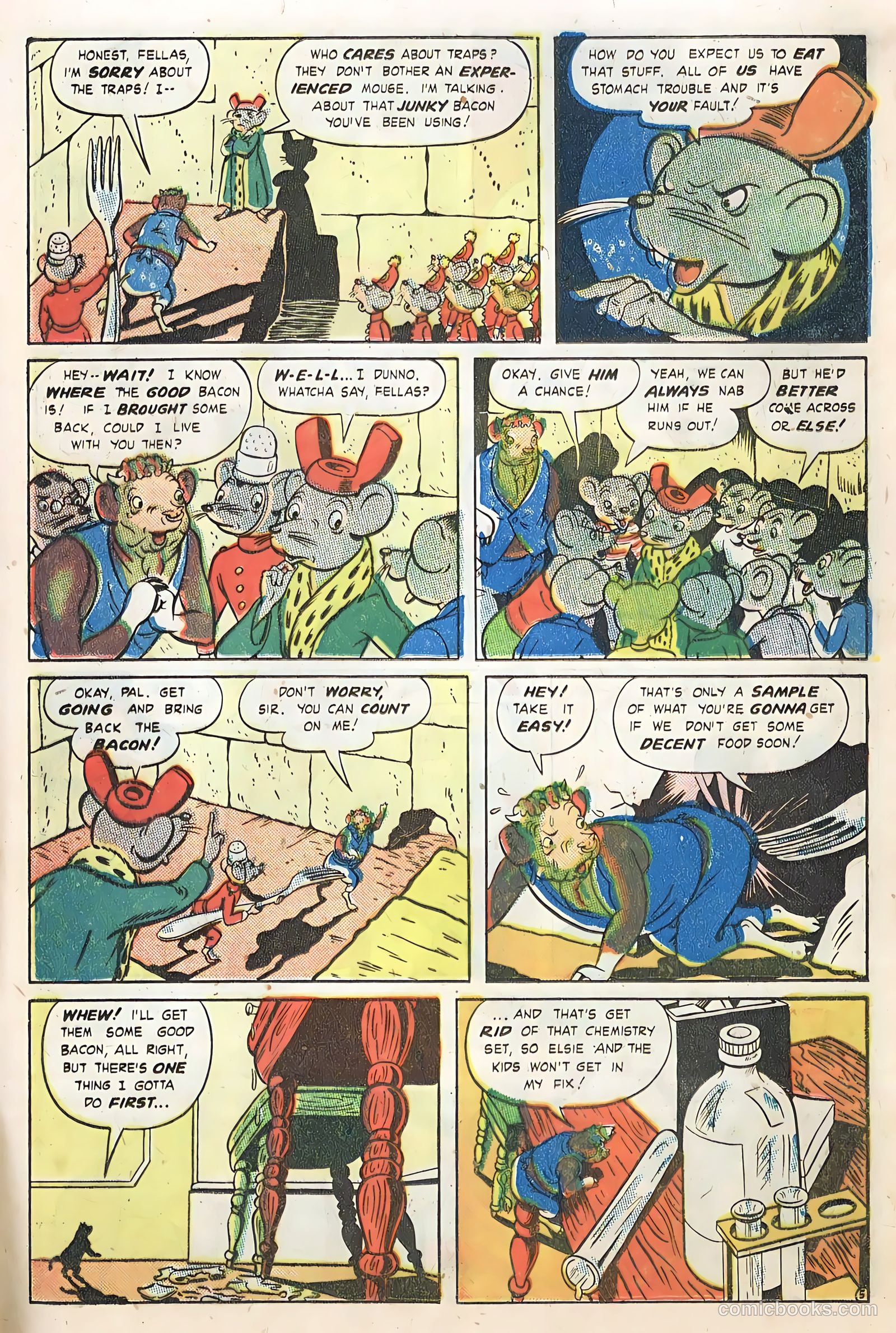 Elsie the Cow Comics #1 (1949) — page 17 of 36