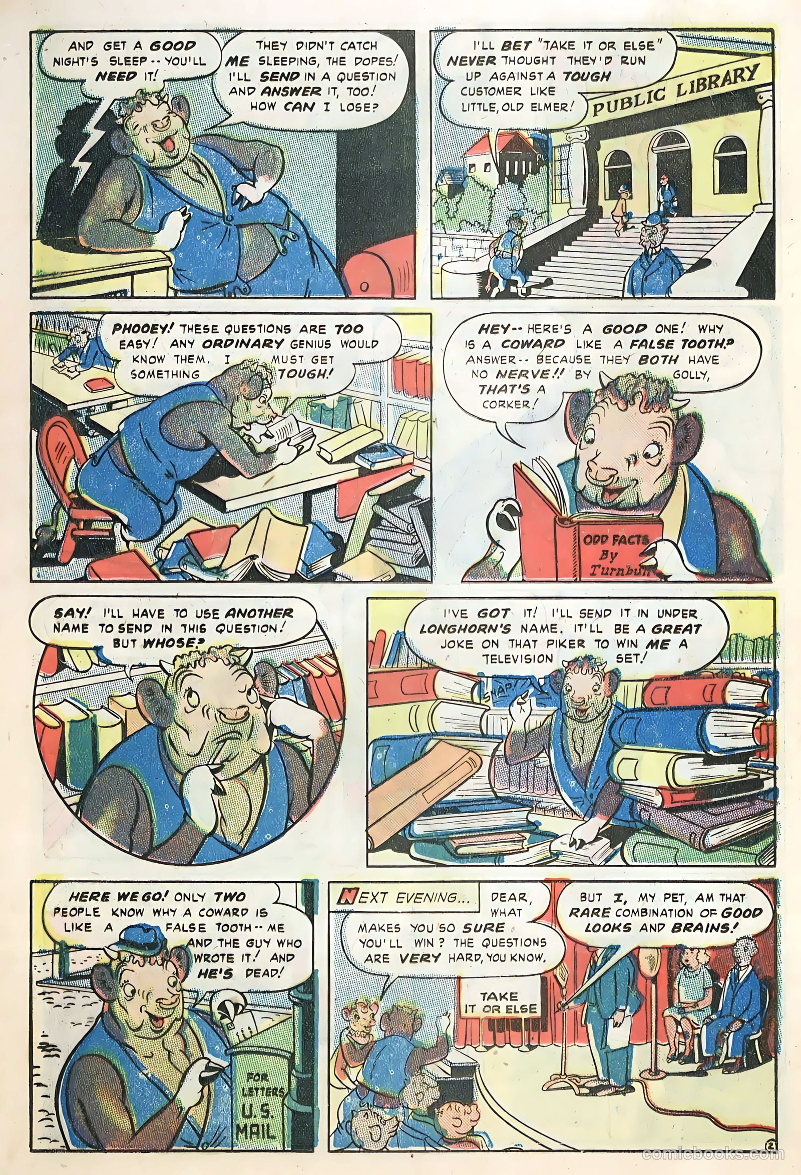 Elsie the Cow Comics #1 (1949) — page 20 of 36