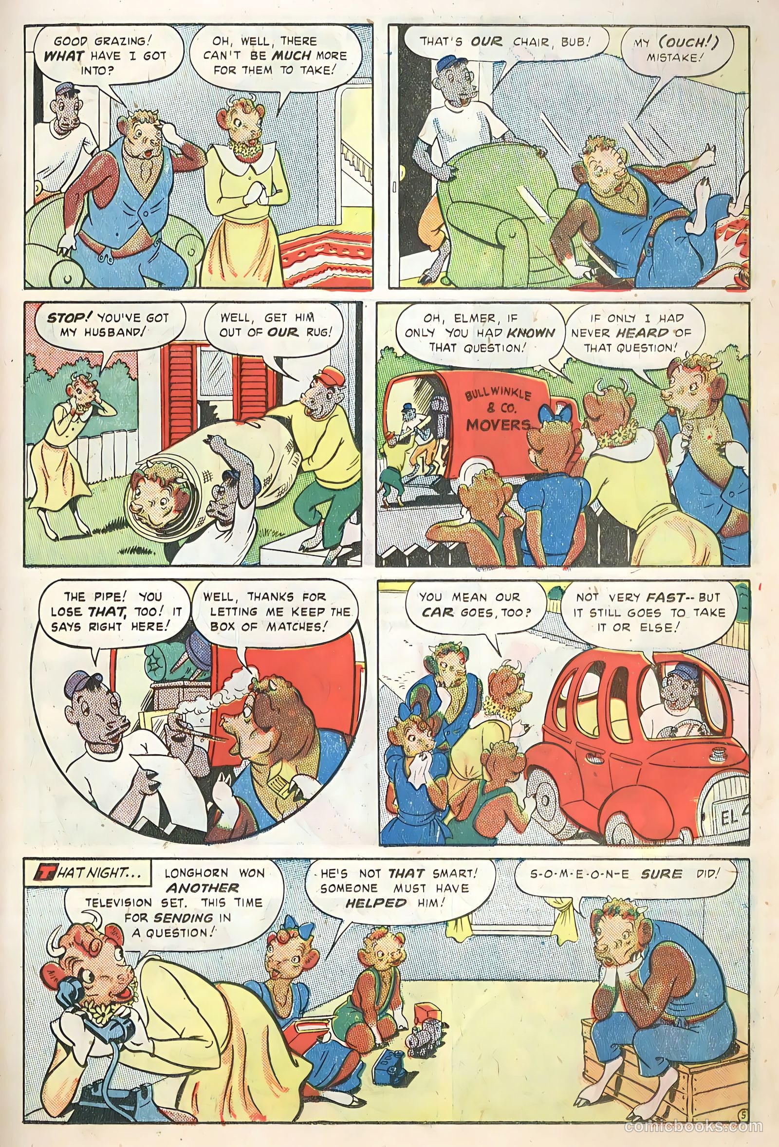 Elsie the Cow Comics #1 (1949) — page 23 of 36