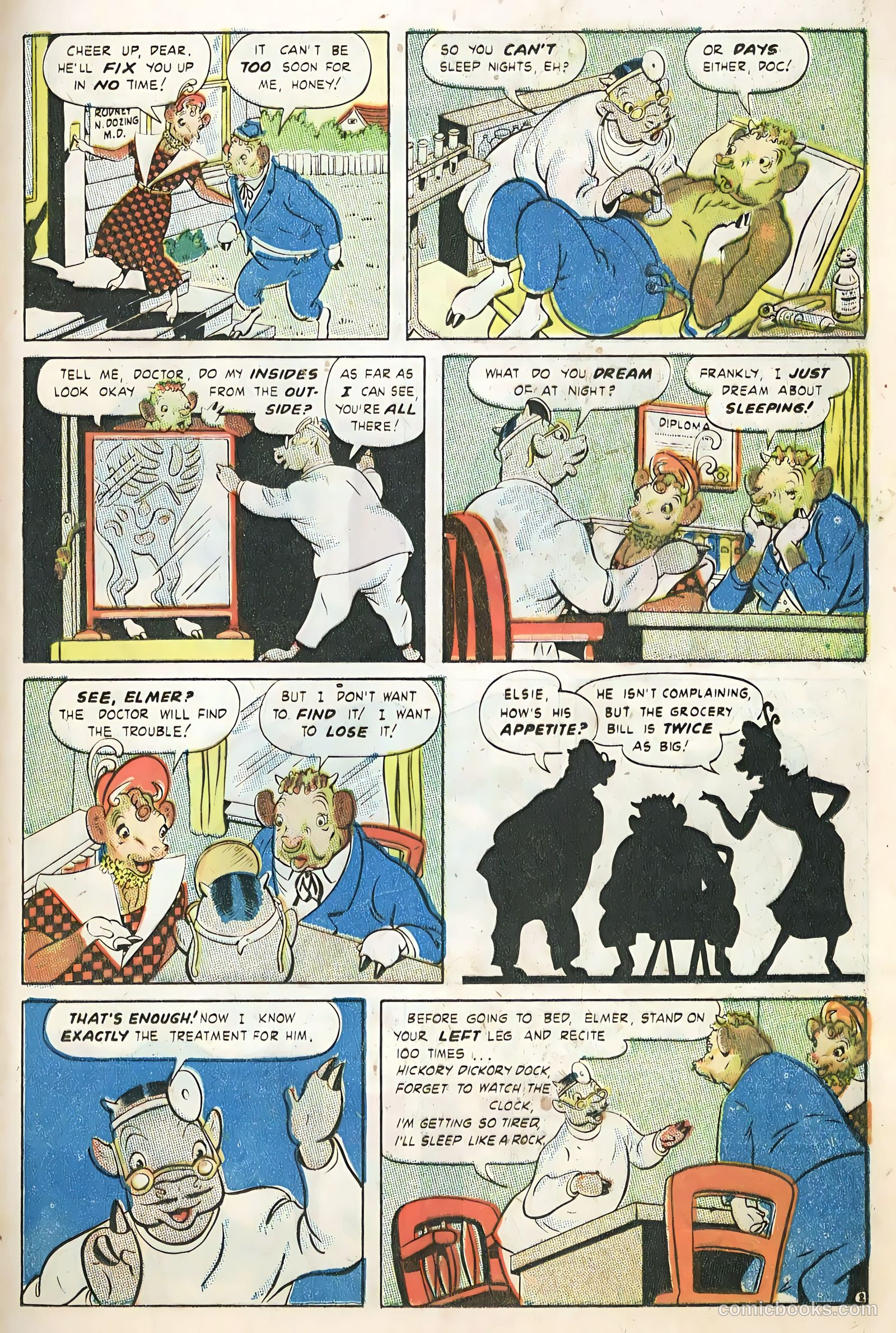 Elsie the Cow Comics #1 (1949) — page 25 of 36