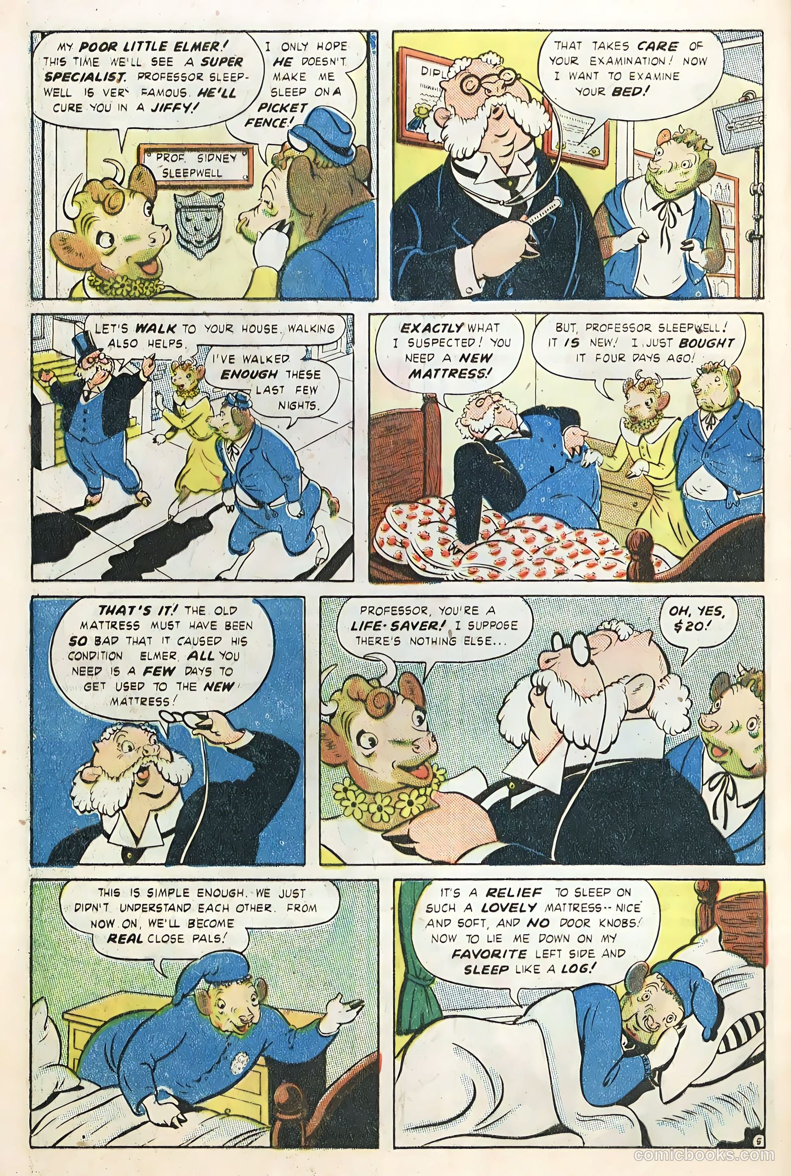Elsie the Cow Comics #1 (1949) — page 28 of 36
