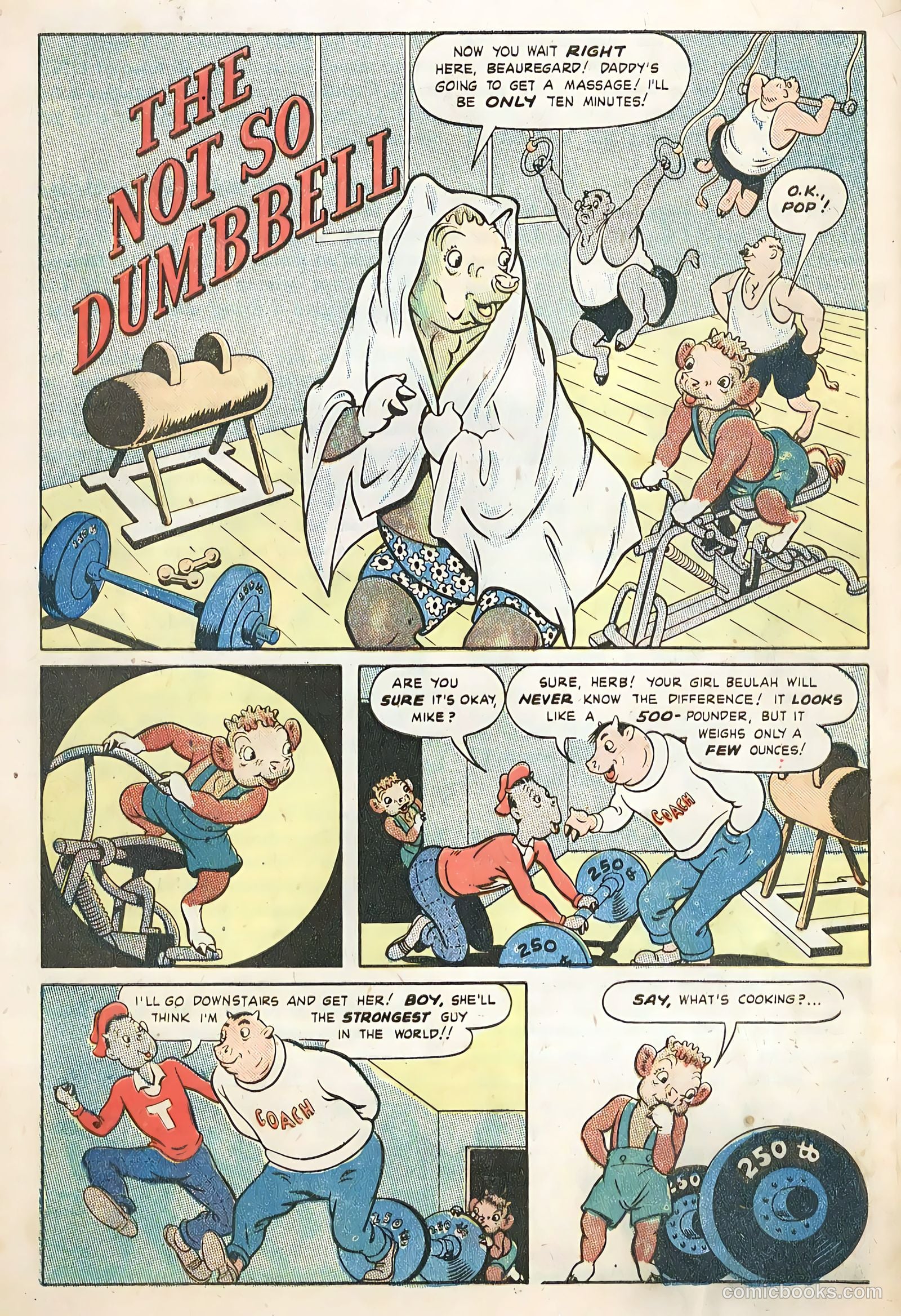 Elsie the Cow Comics #1 (1949) — page 32 of 36