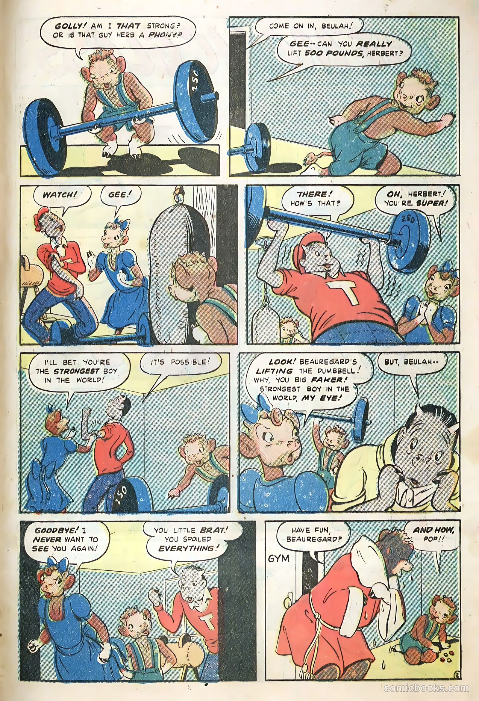 Elsie the Cow Comics #1 (1949) — page 33 of 36
