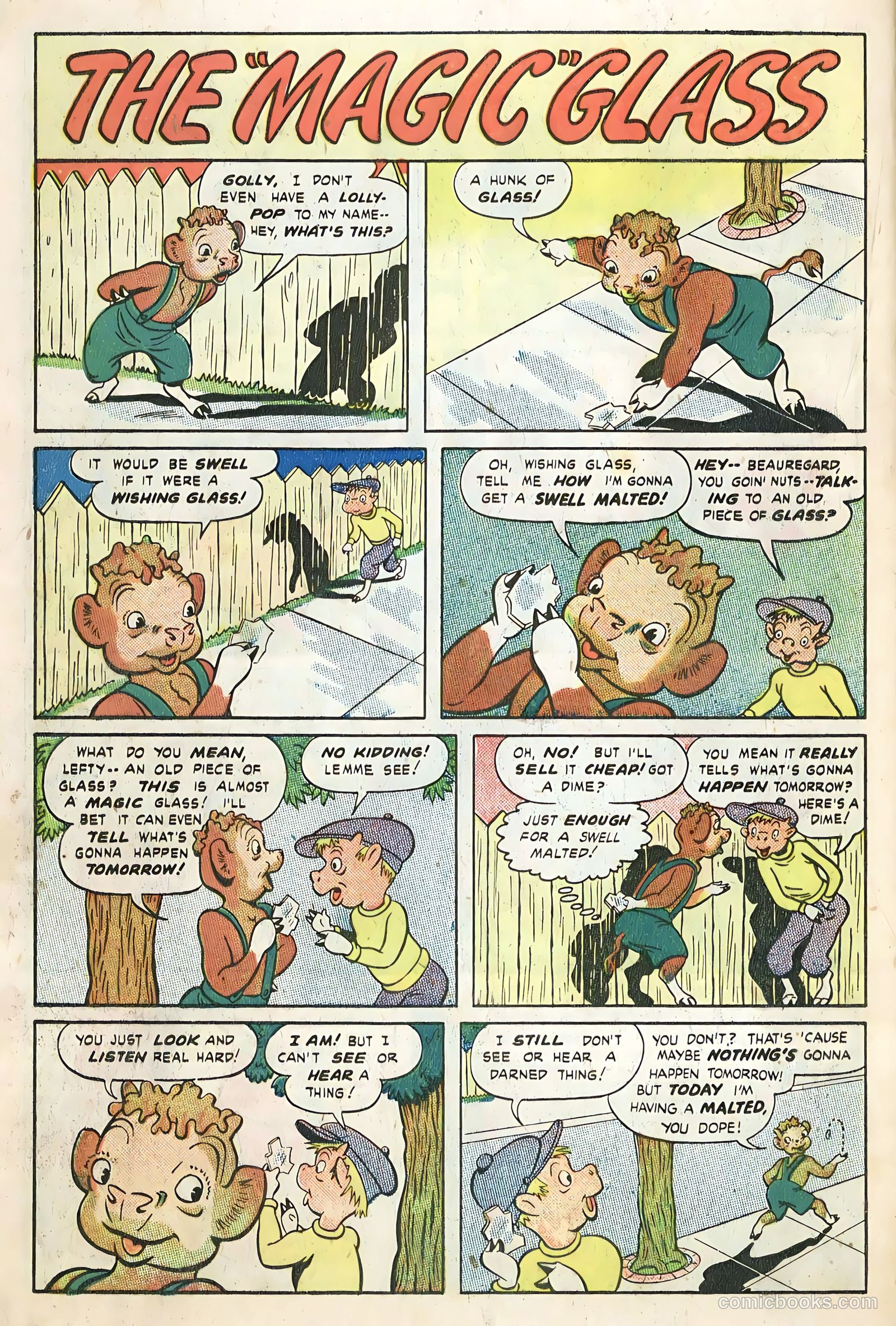 Elsie the Cow Comics #1 (1949) — page 34 of 36