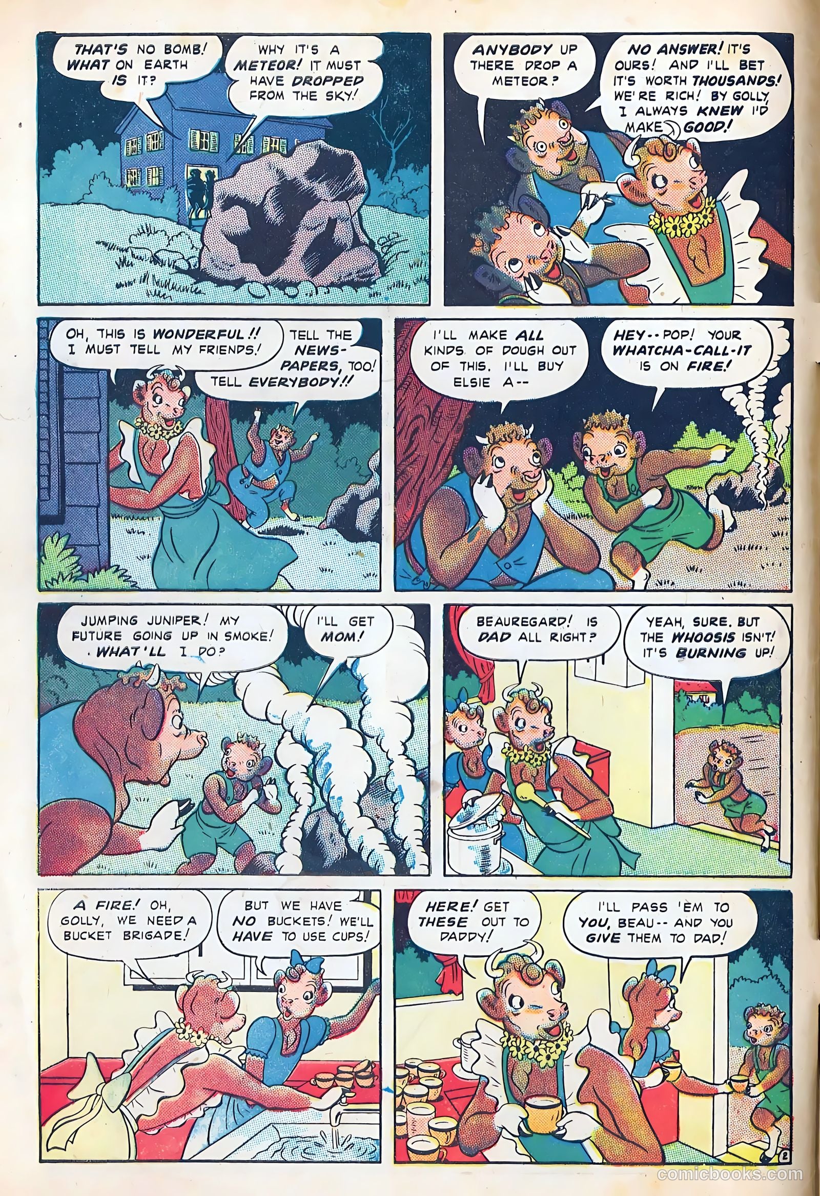 Elsie the Cow Comics #2 (1950) — page 4 of 36