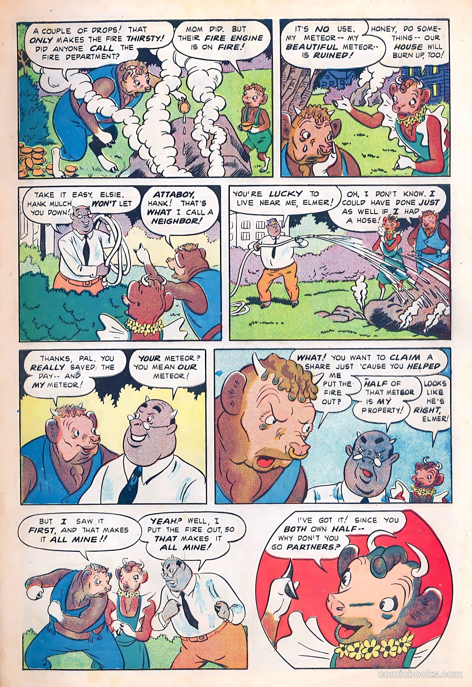 Elsie the Cow Comics #2 (1950) — page 5 of 36
