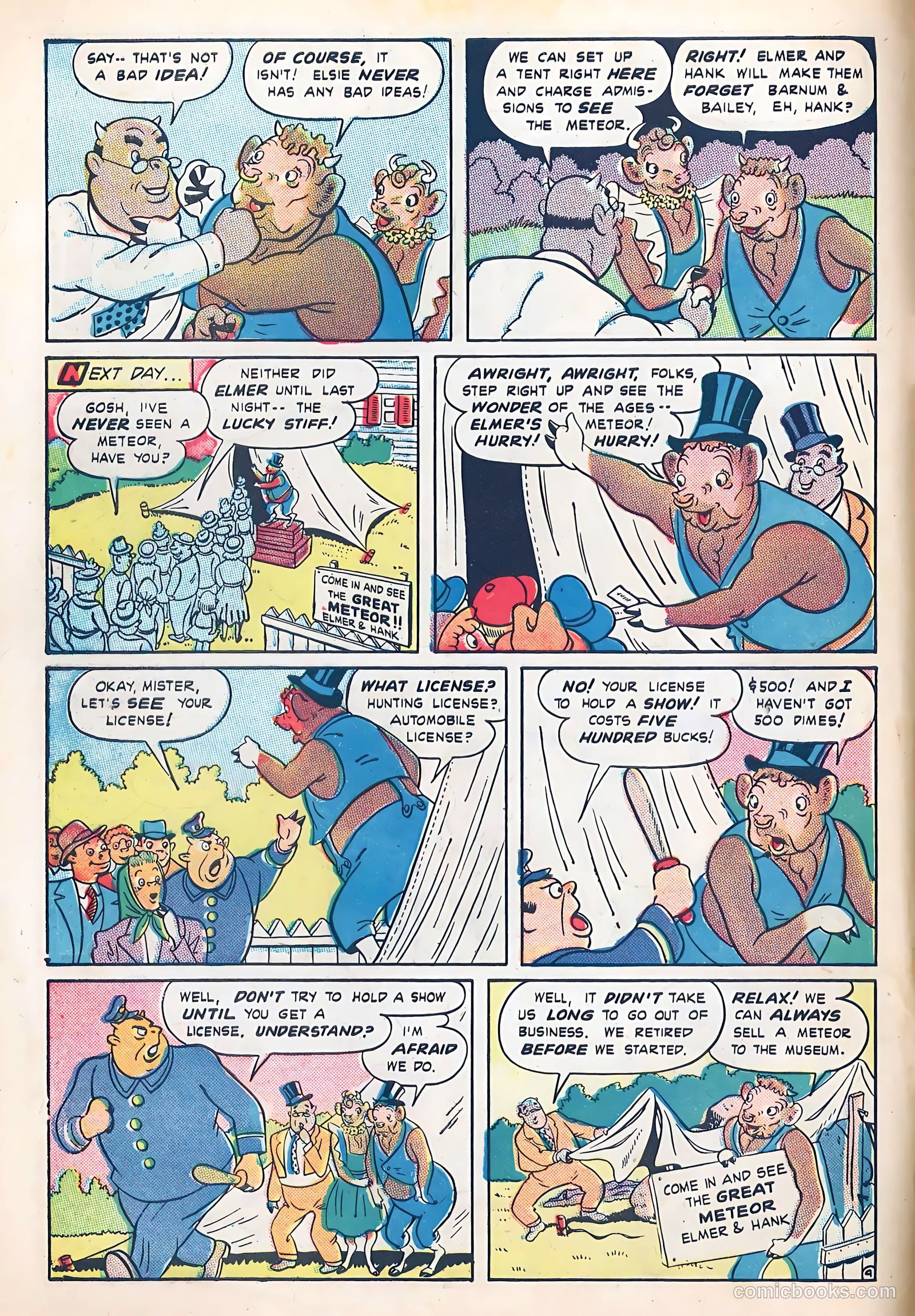 Elsie the Cow Comics #2 (1950) — page 6 of 36