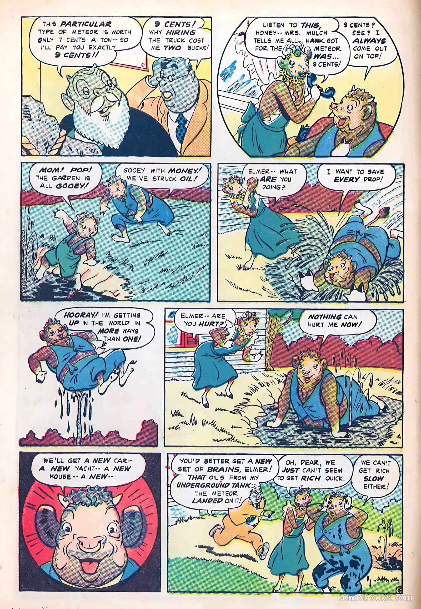 Elsie the Cow Comics #2 (1950) — page 8 of 36