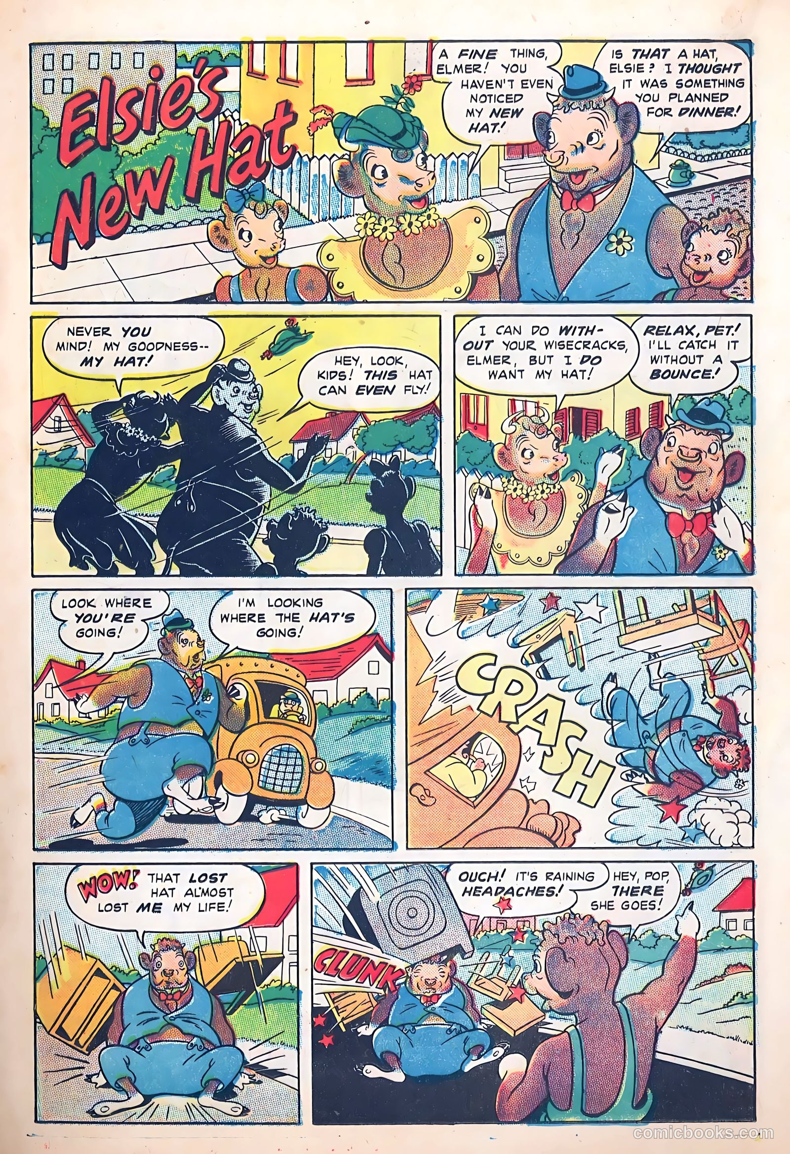 Elsie the Cow Comics #2 (1950) — page 17 of 36