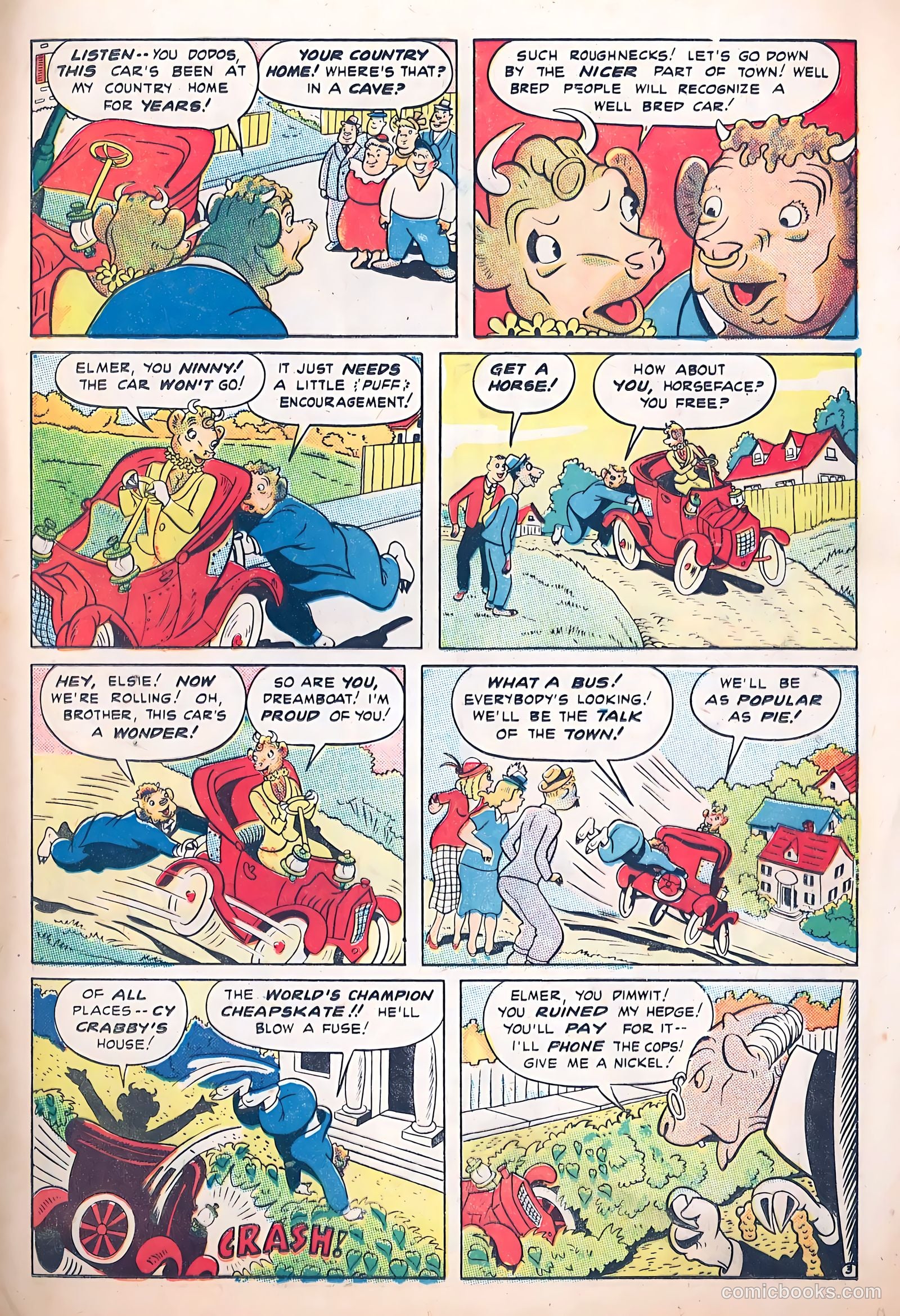 Elsie the Cow Comics #2 (1950) — page 25 of 36