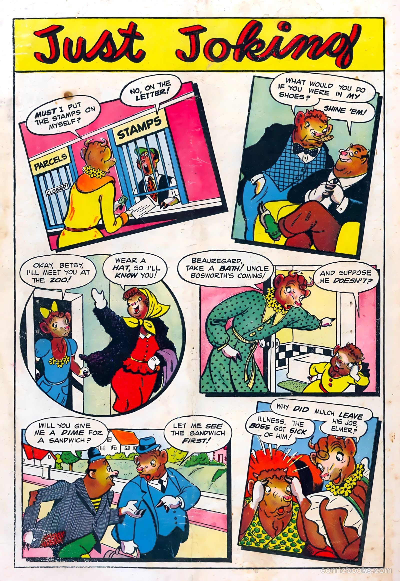 Elsie the Cow Comics #2 (1950) — page 36 of 36