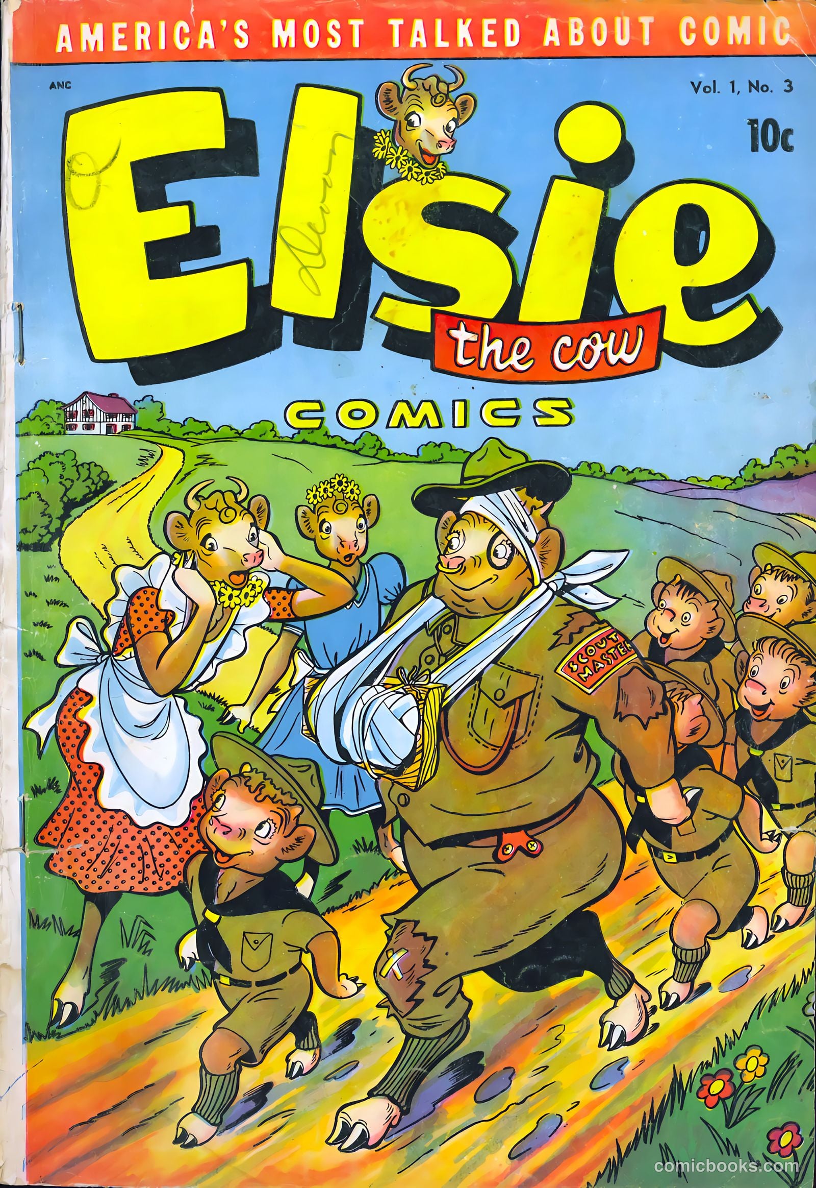Elsie the Cow Comics #3
