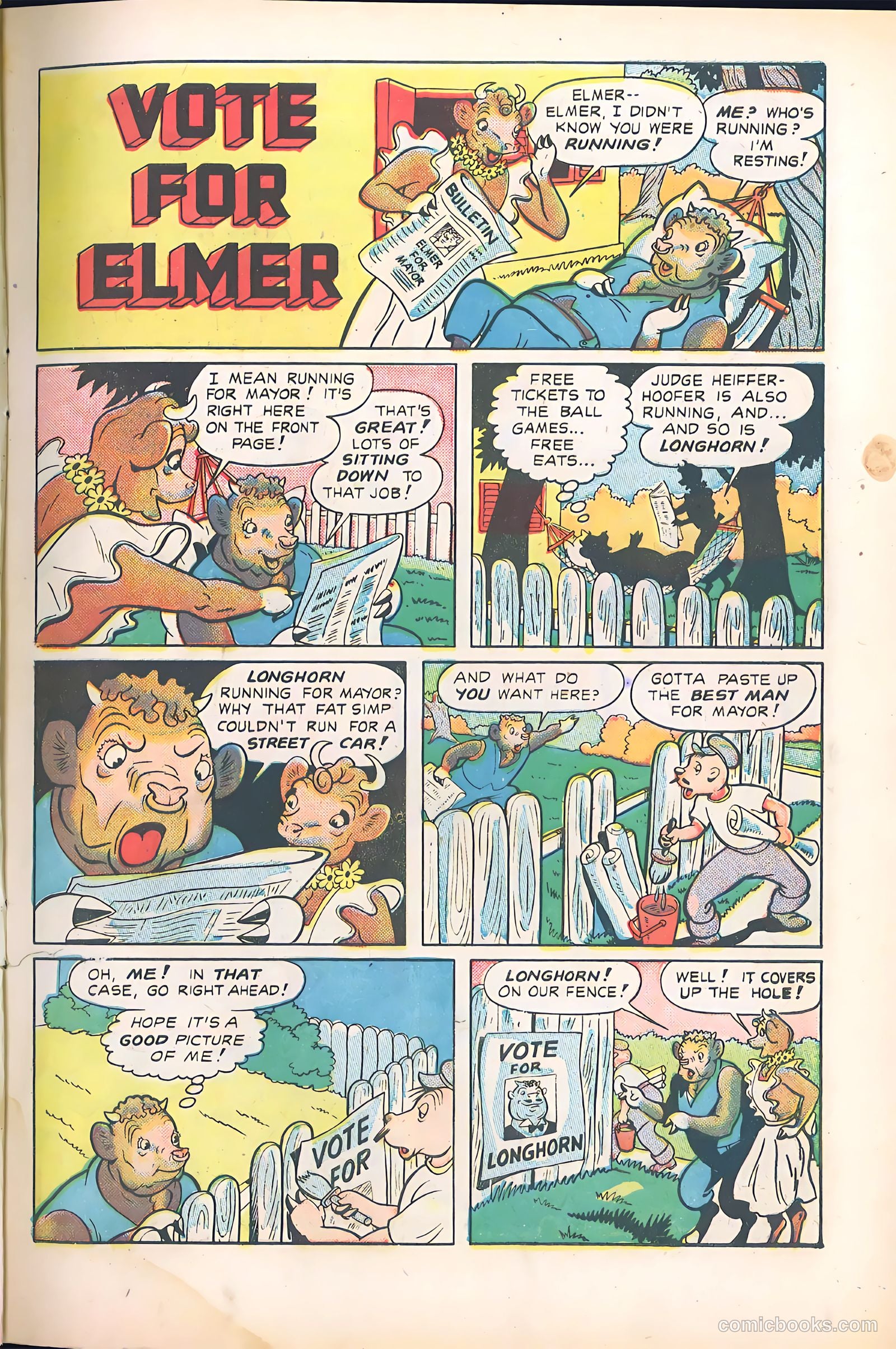 Elsie the Cow Comics #3 (1950) — page 3 of 36