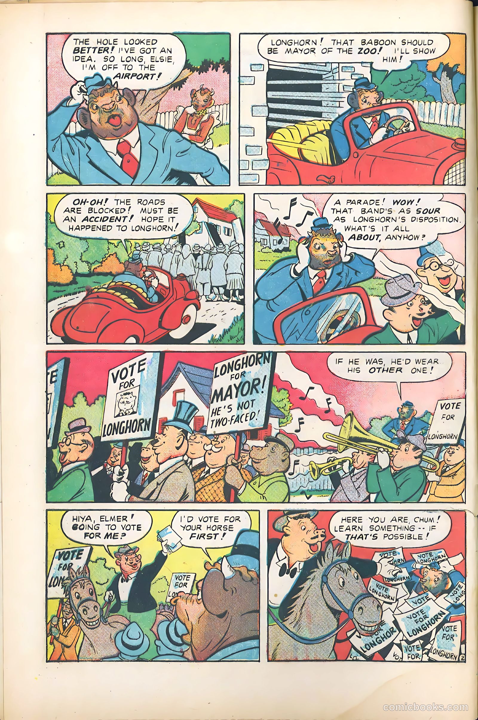 Elsie the Cow Comics #3 (1950) — page 4 of 36