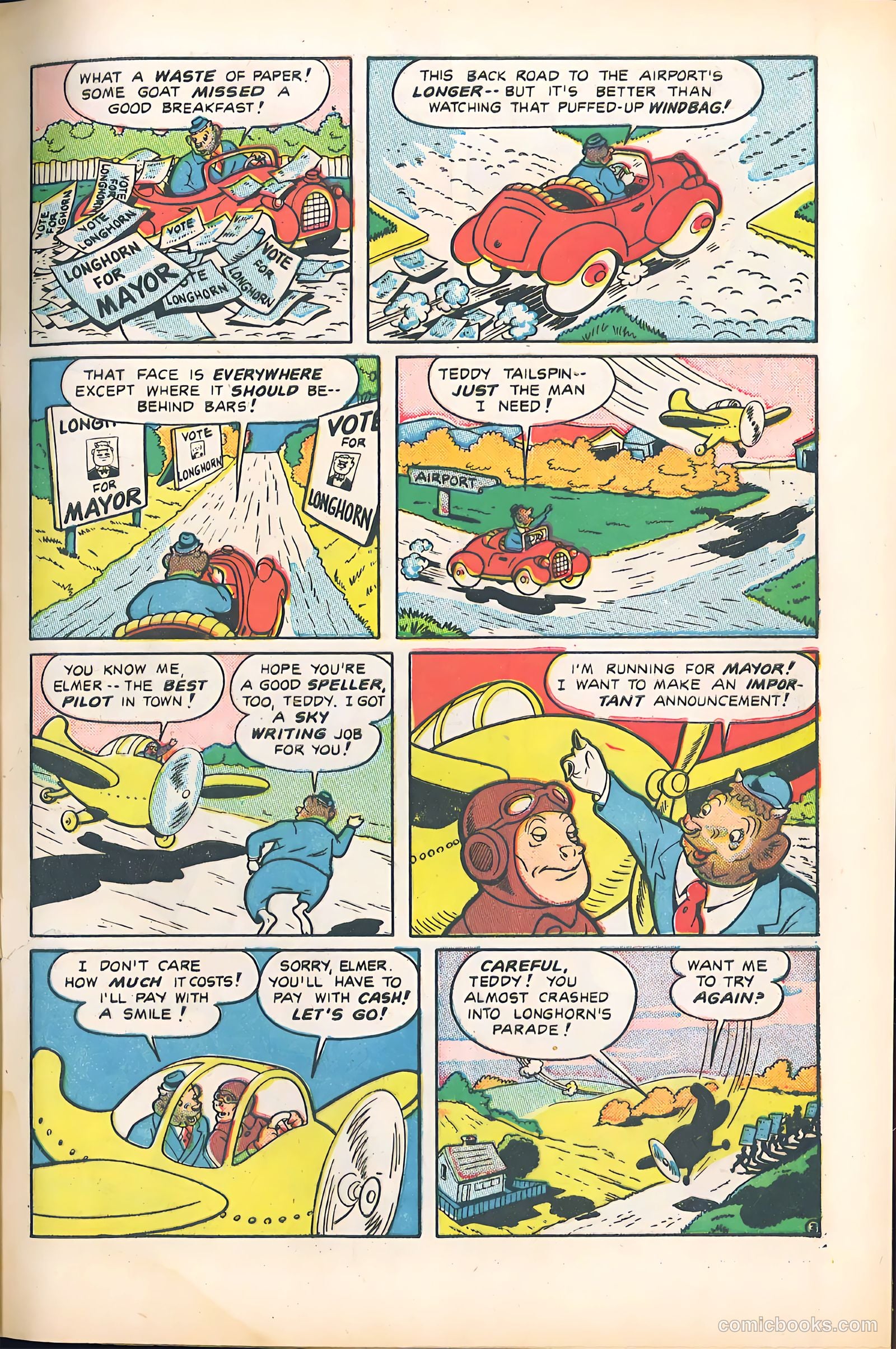 Elsie the Cow Comics #3 (1950) — page 5 of 36