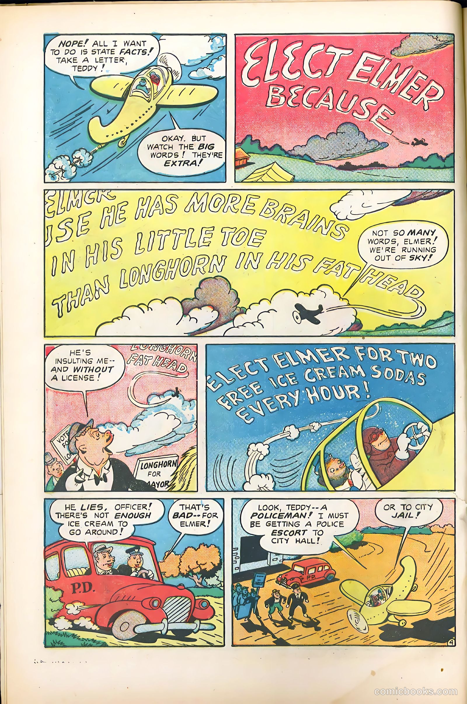 Elsie the Cow Comics #3 (1950) — page 6 of 36