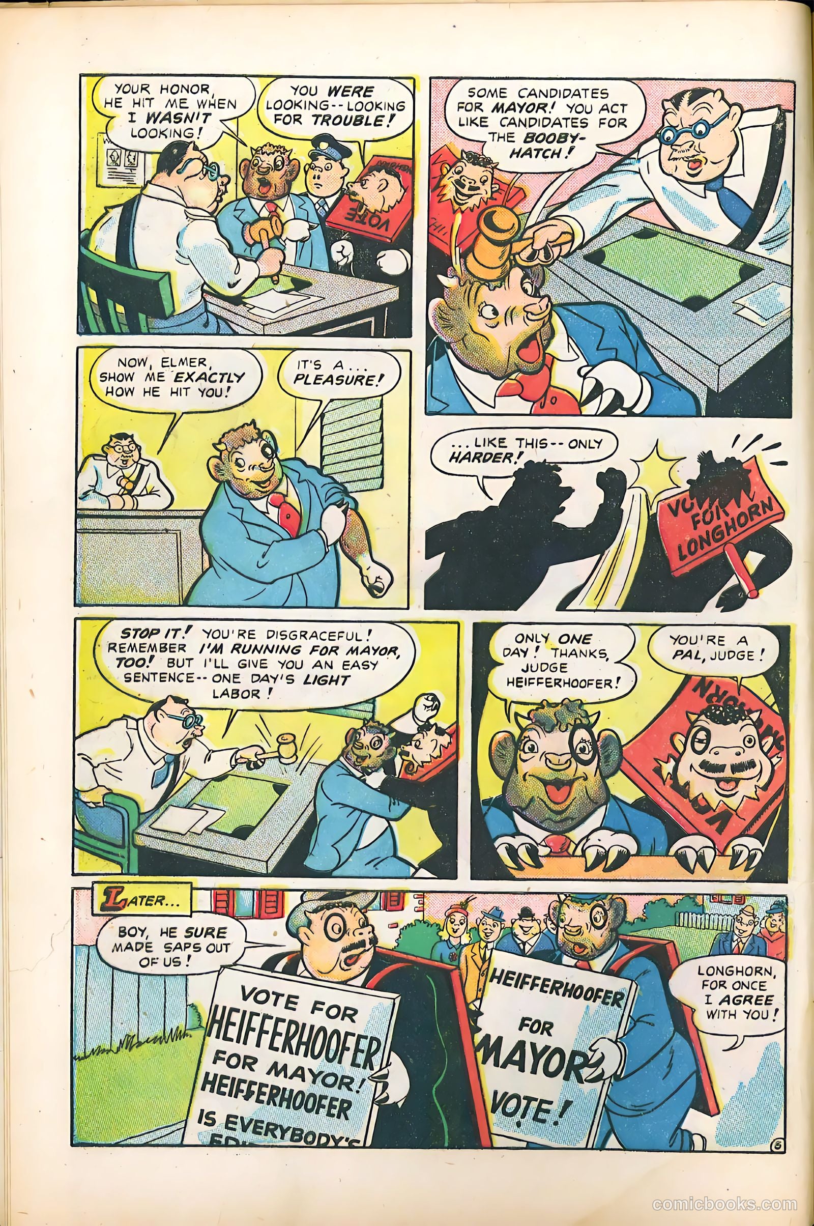 Elsie the Cow Comics #3 (1950) — page 8 of 36