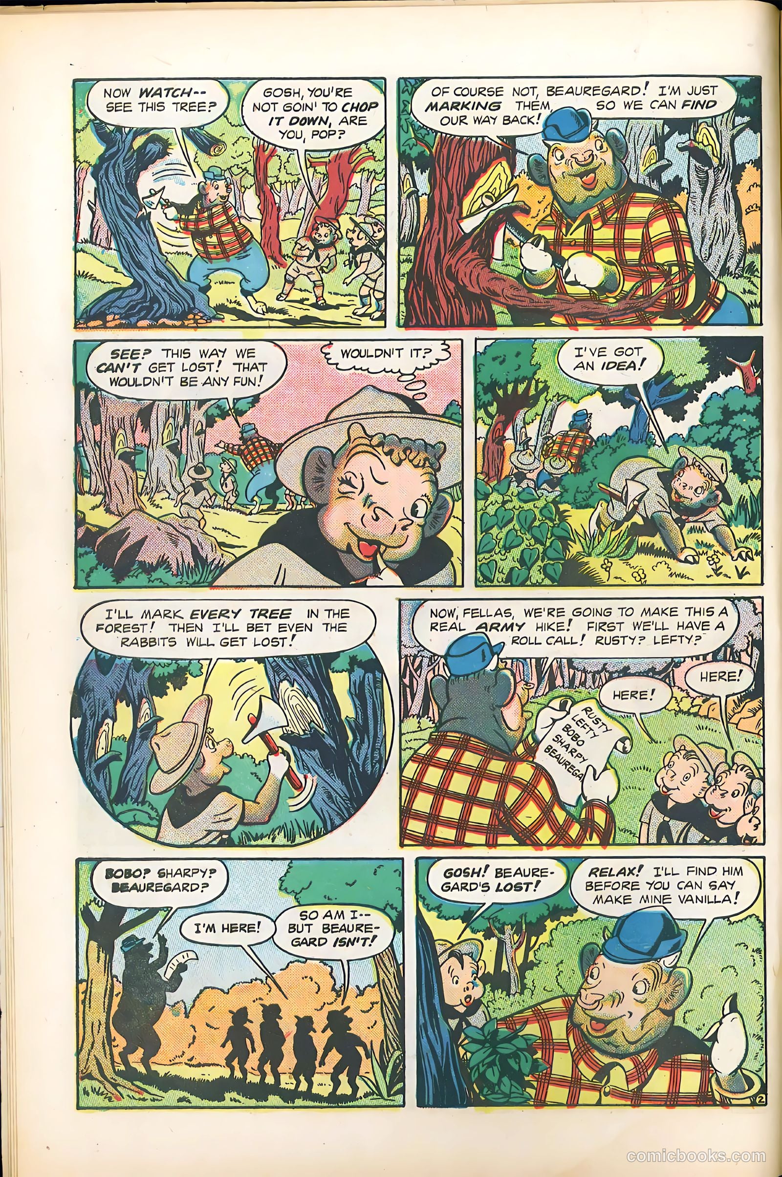 Elsie the Cow Comics #3 (1950) — page 10 of 36