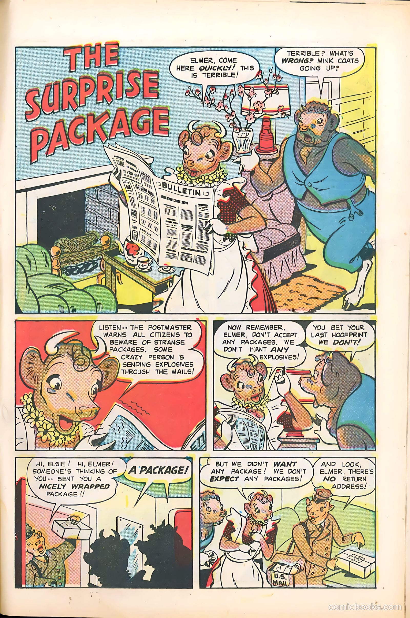 Elsie the Cow Comics #3 (1950) — page 15 of 36