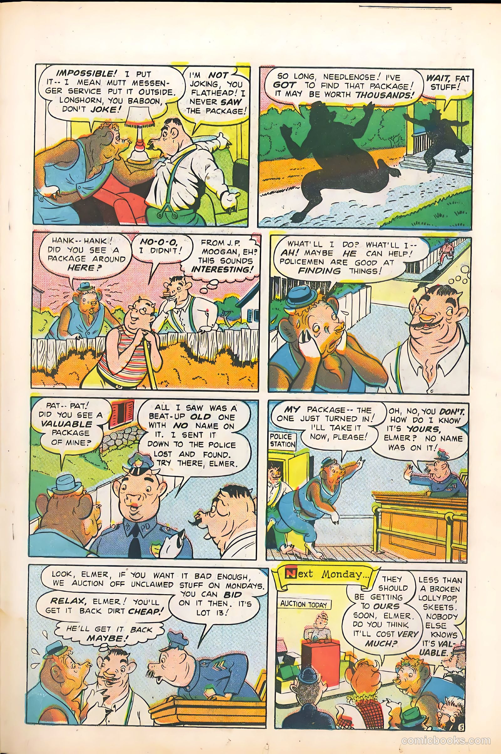 Elsie the Cow Comics #3 (1950) — page 19 of 36