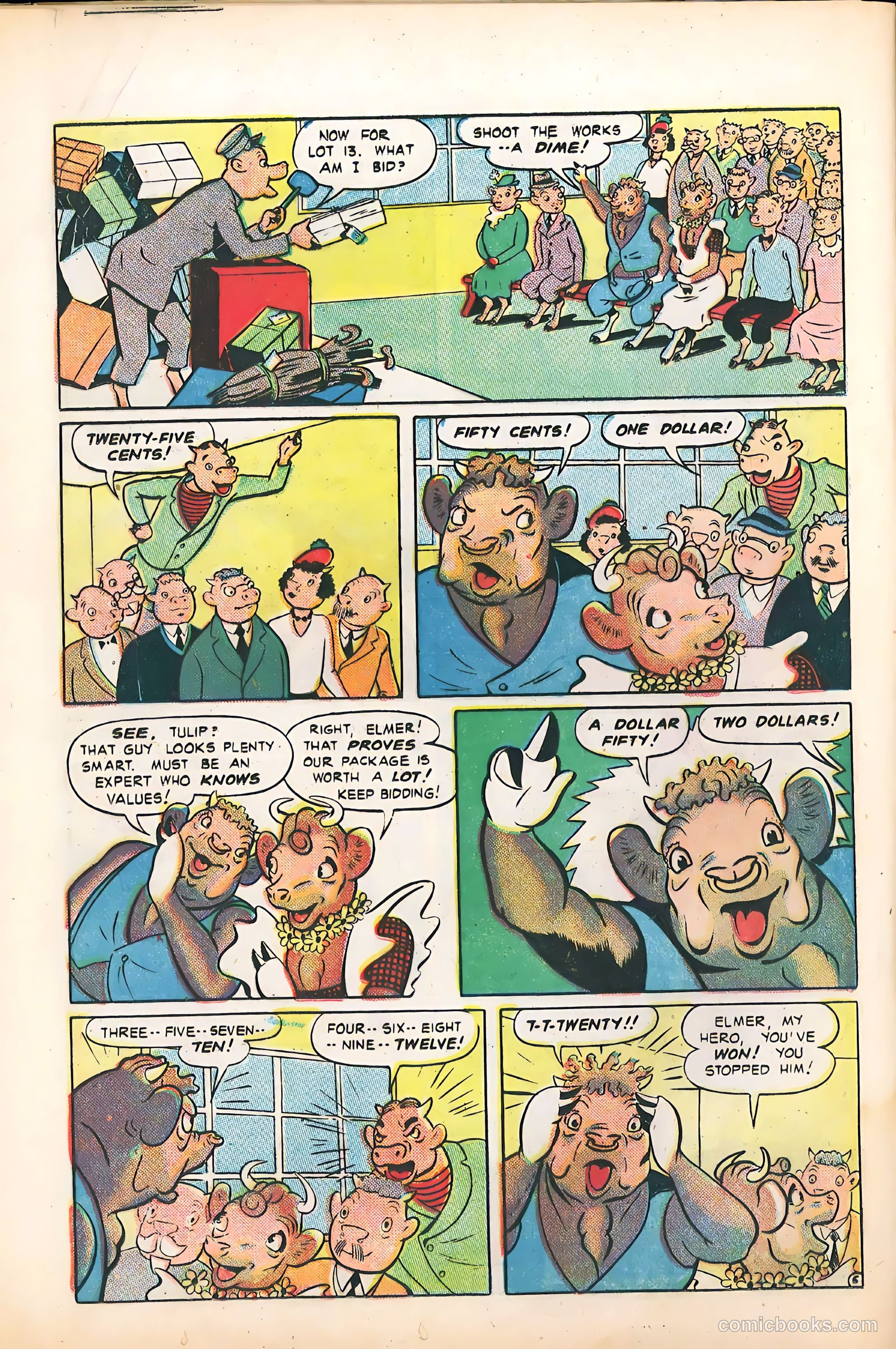 Elsie the Cow Comics #3 (1950) — page 20 of 36