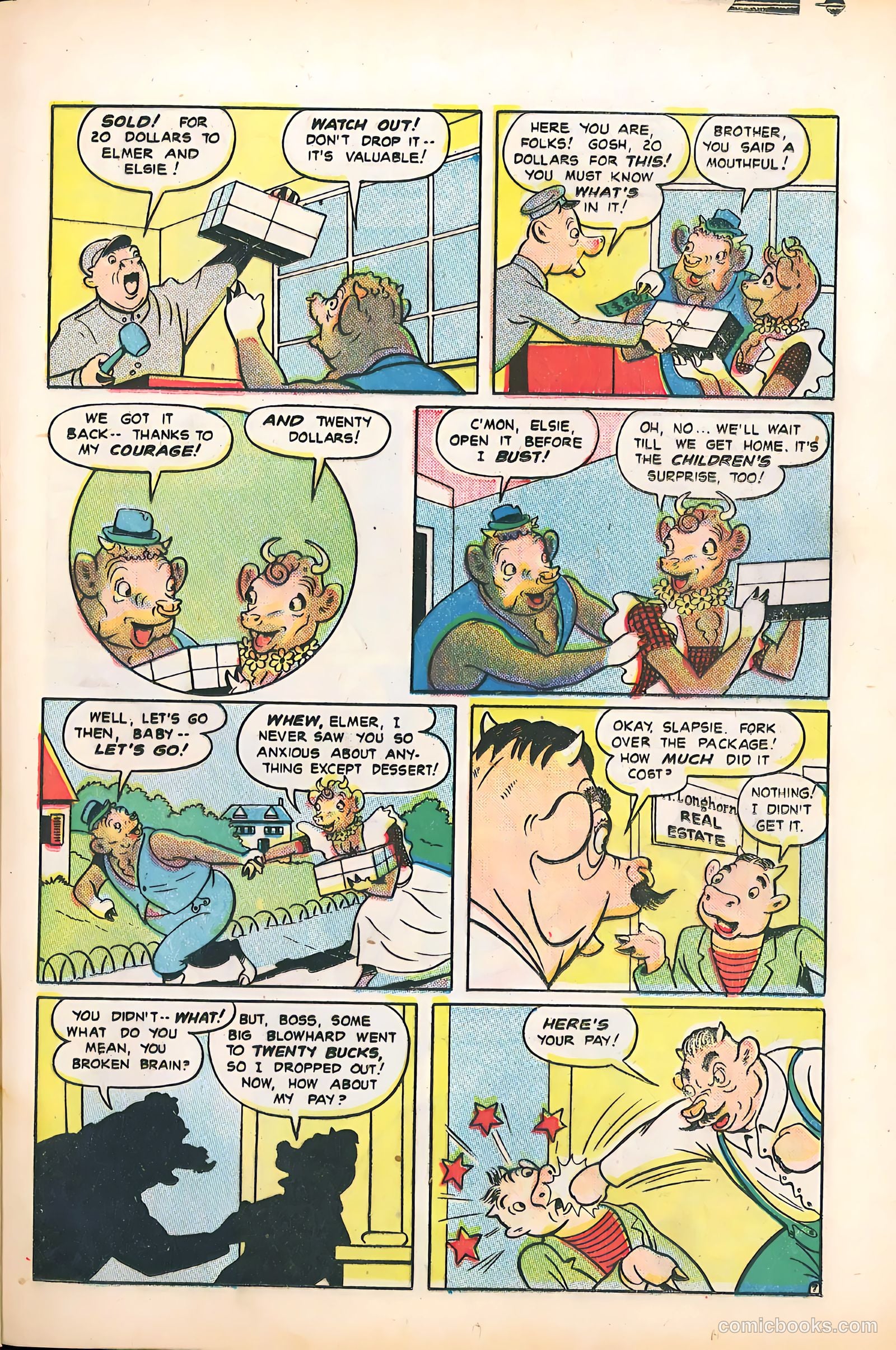 Elsie the Cow Comics #3 (1950) — page 21 of 36