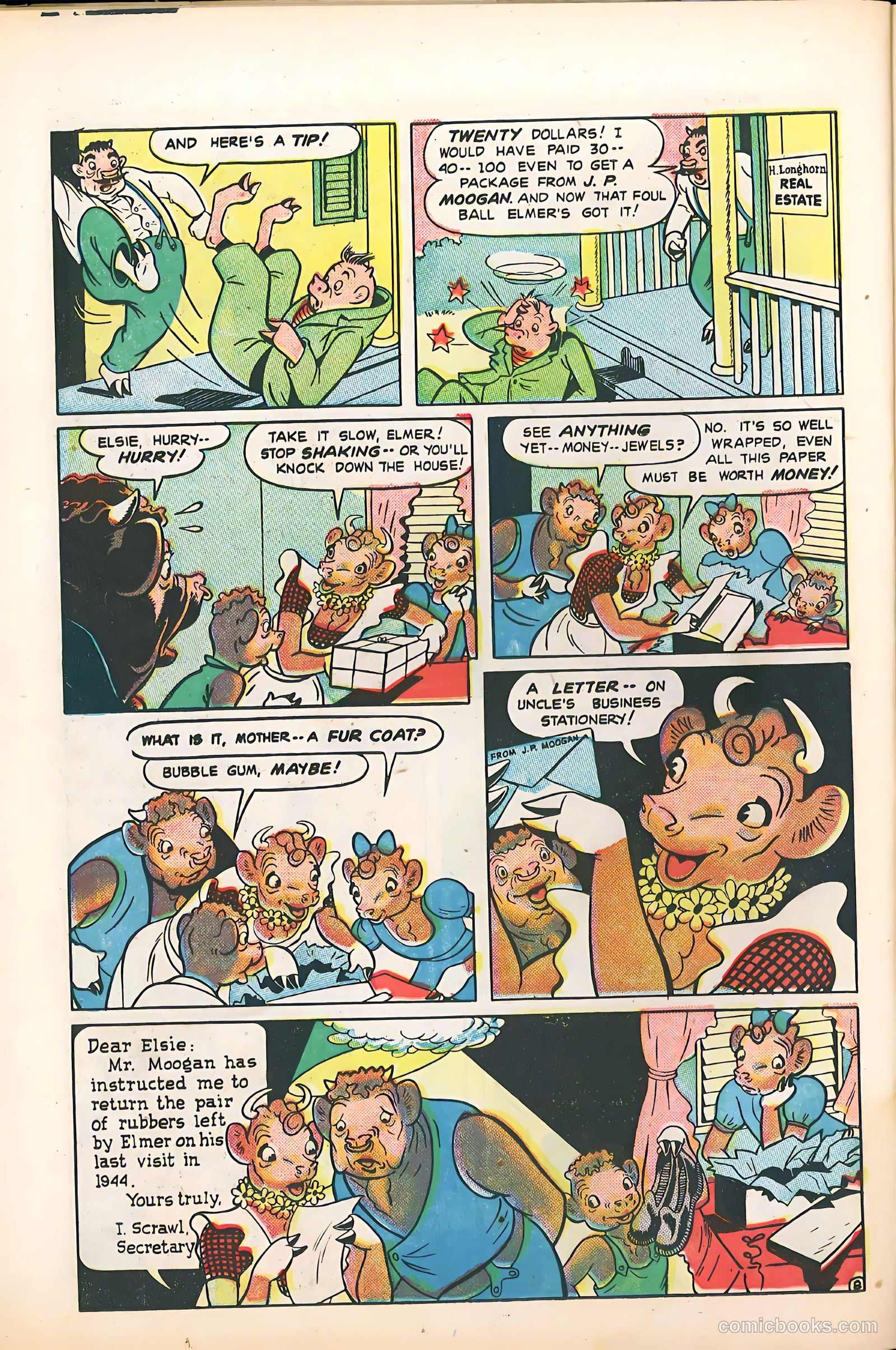 Elsie the Cow Comics #3 (1950) — page 22 of 36