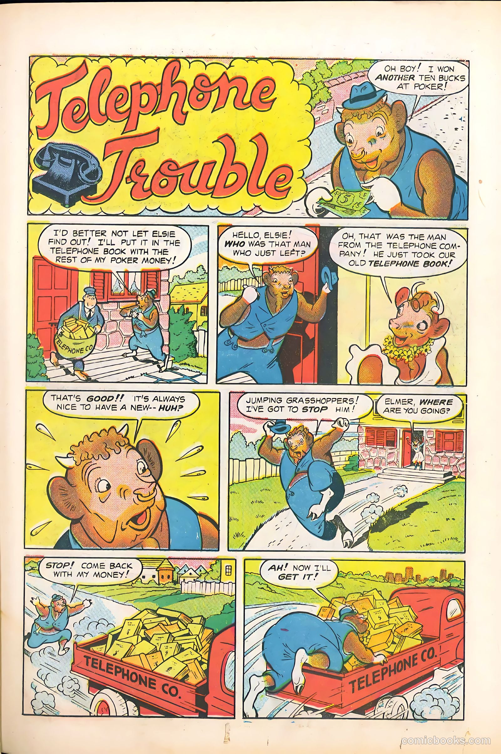 Elsie the Cow Comics #3 (1950) — page 23 of 36