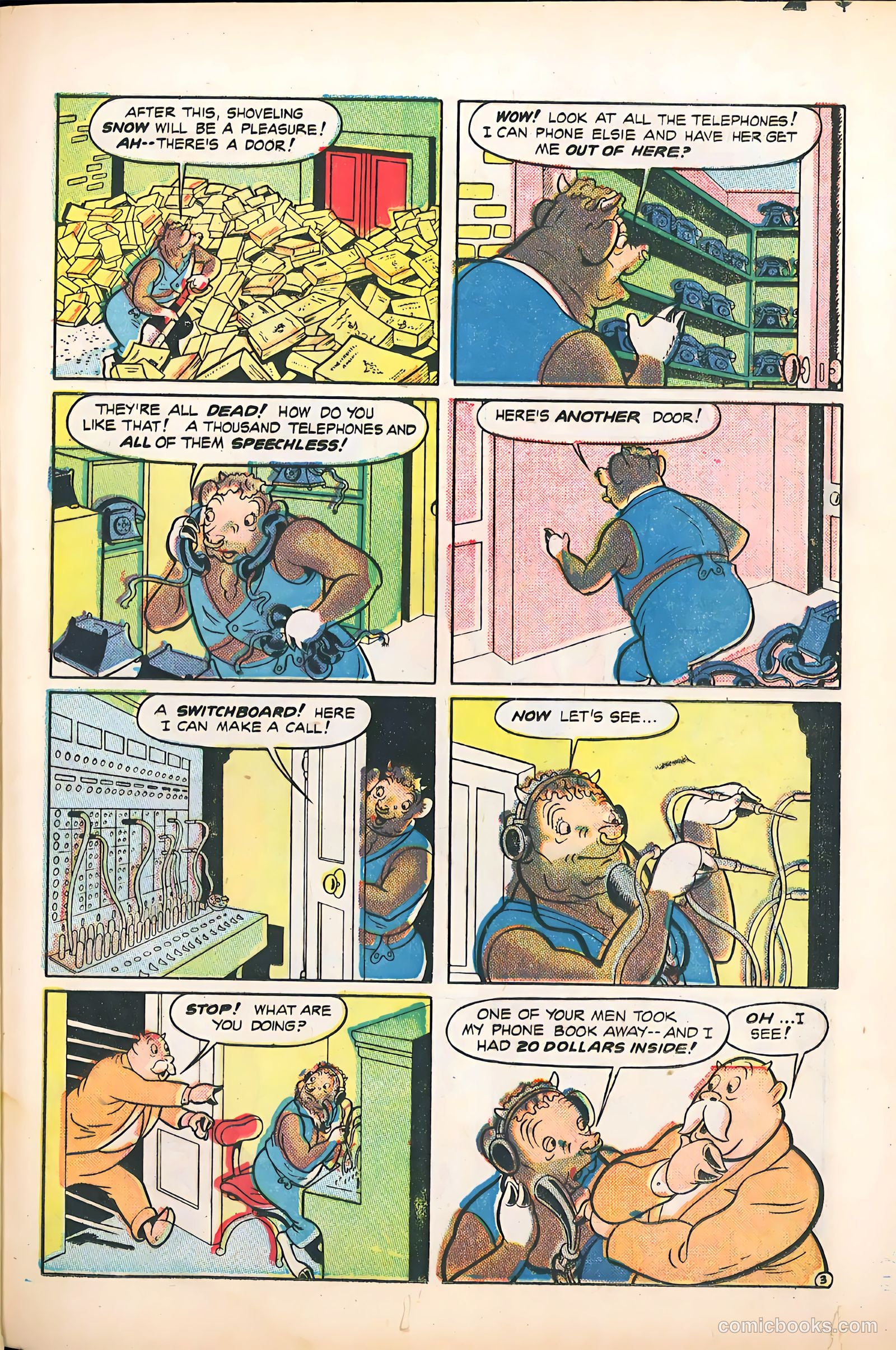 Elsie the Cow Comics #3 (1950) — page 25 of 36