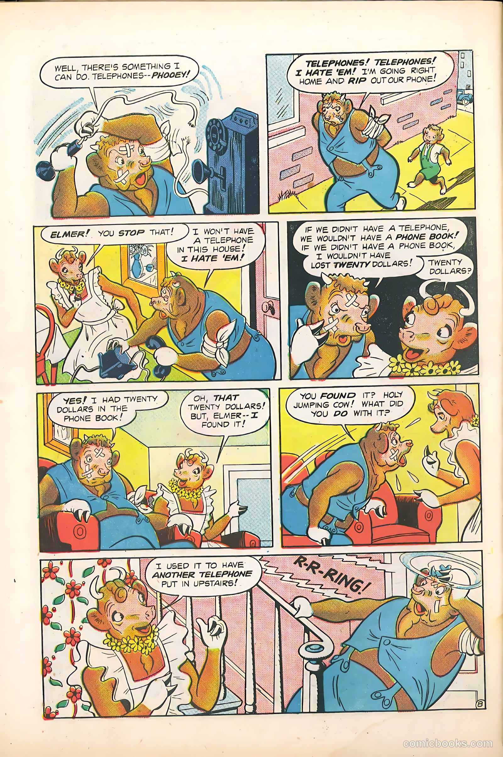 Elsie the Cow Comics #3 (1950) — page 30 of 36