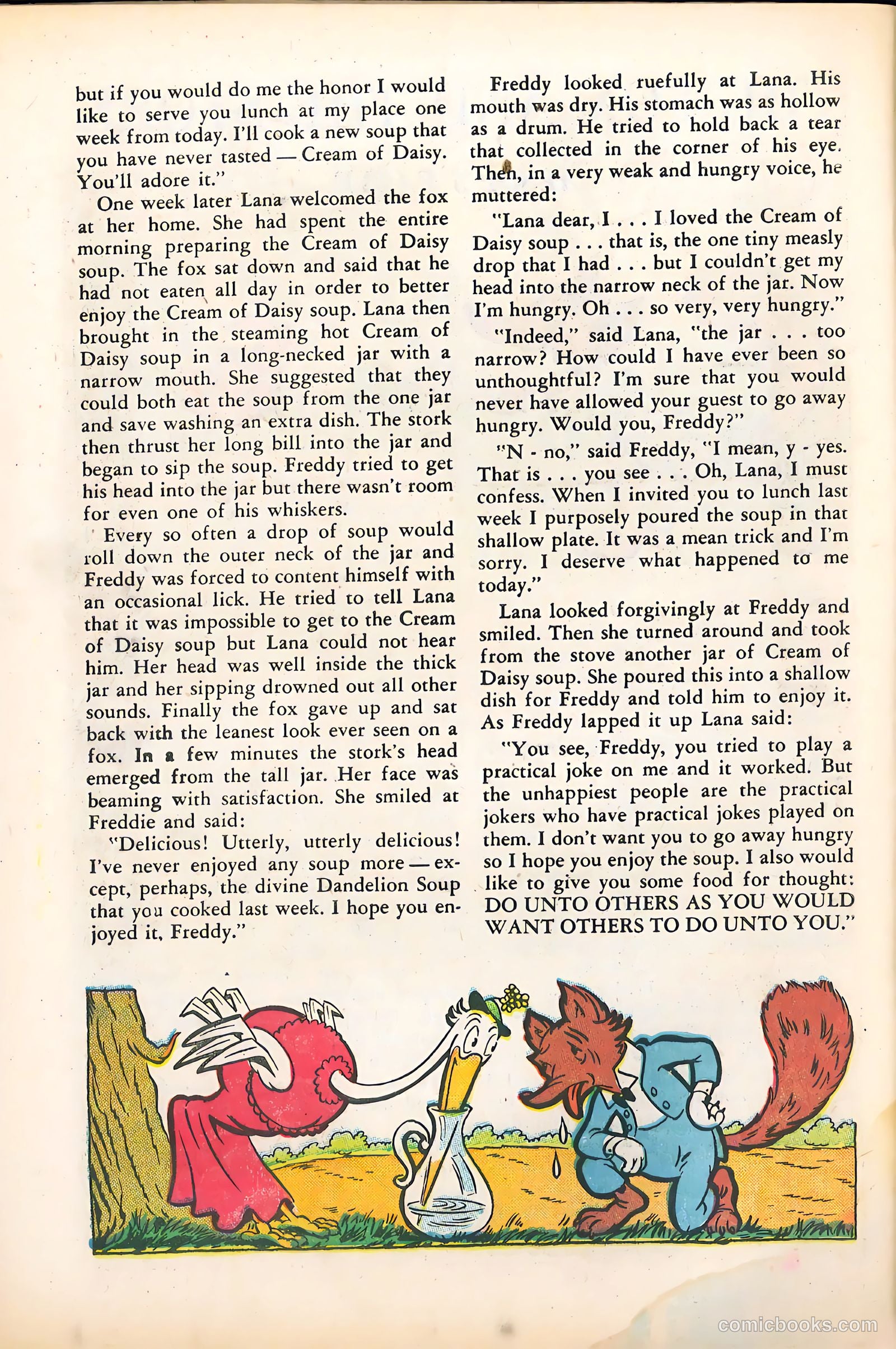 Elsie the Cow Comics #3 (1950) — page 34 of 36