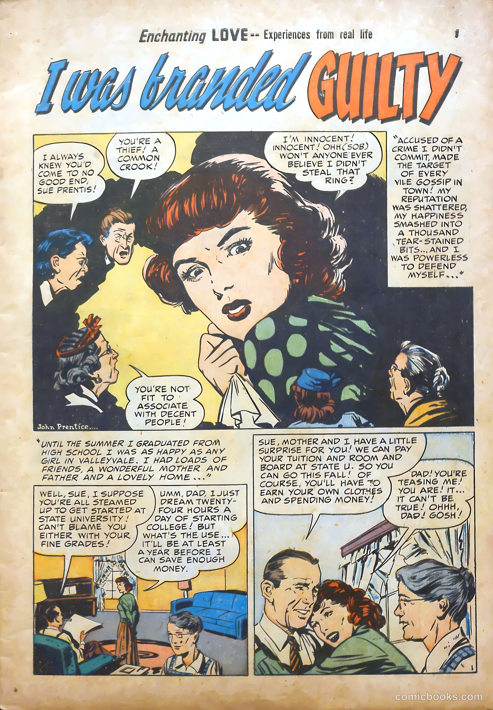Enchanting Love #1 (1949) — page 3 of 52