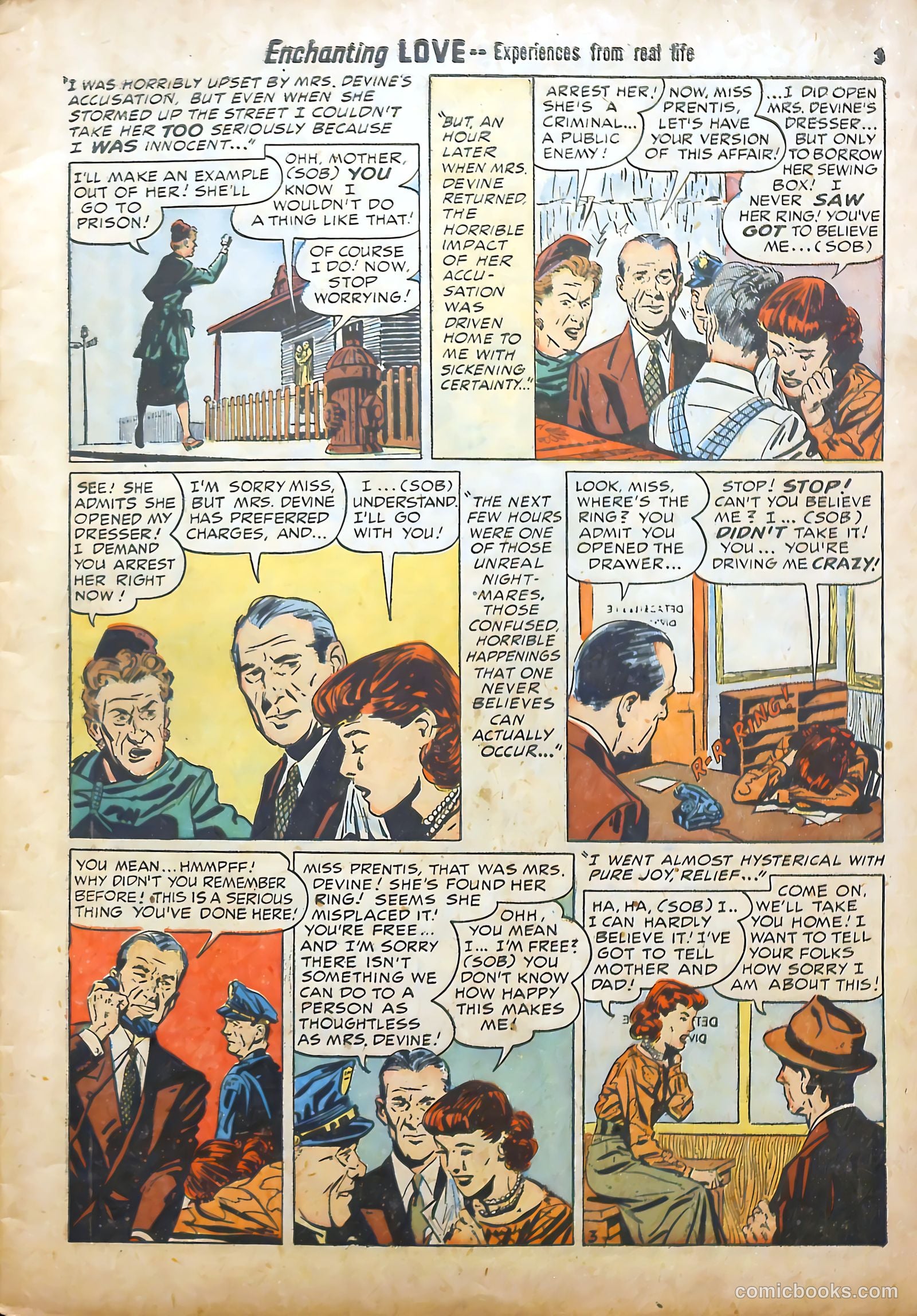 Enchanting Love #1 (1949) — page 5 of 52